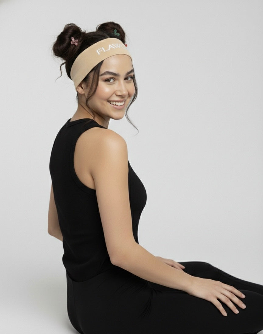 Flawless Beige Headband