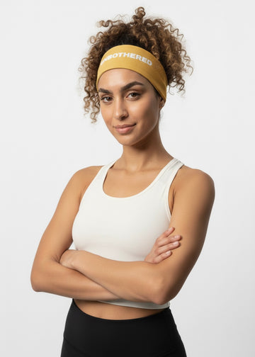 Unbothered Mustard Headband