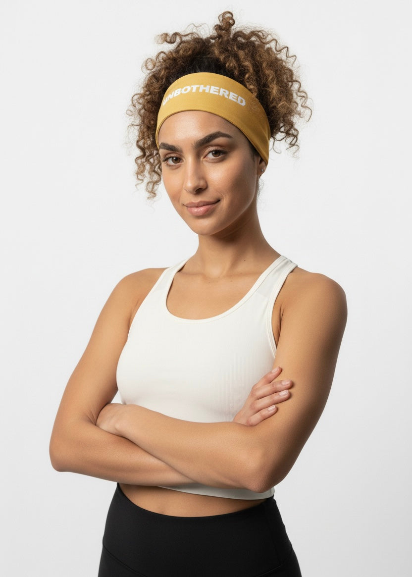 Unbothered Mustard Headband