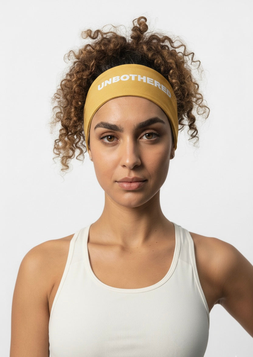 Unbothered Mustard Headband