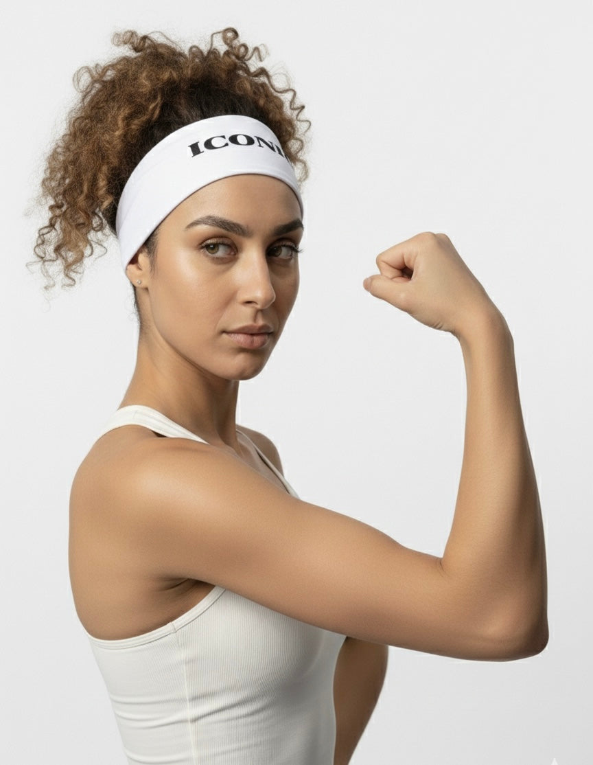 Iconic White Headband