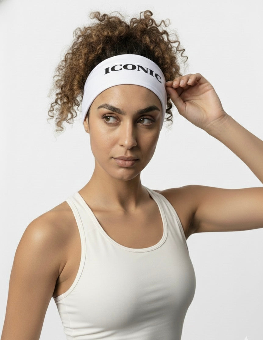 Iconic White Headband