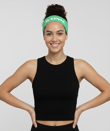 Iconic Green Headband