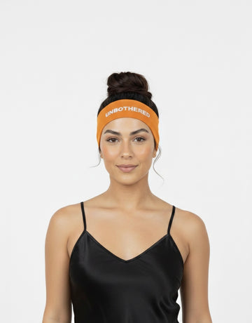 Unbothered Orange Headband