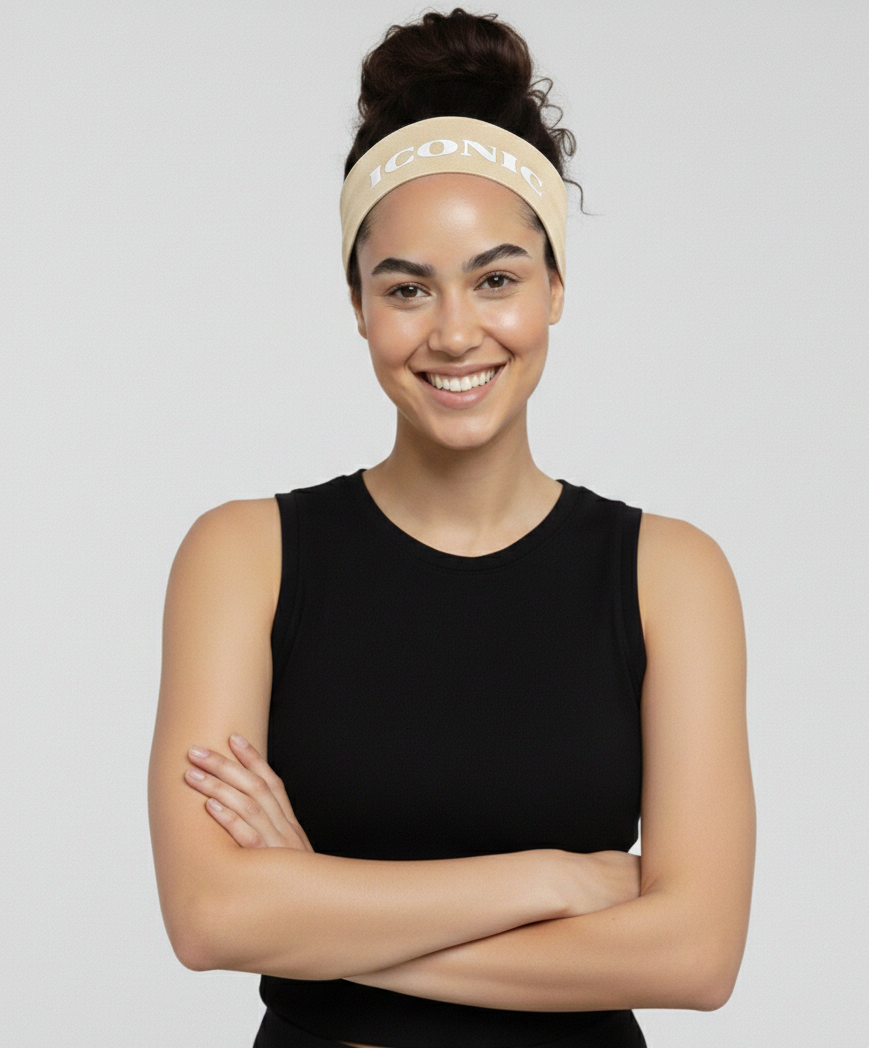 Iconic Beige Headband