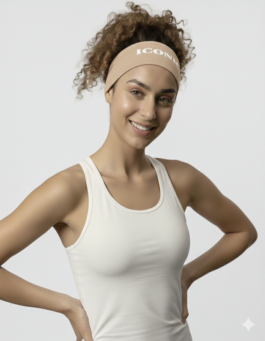 Iconic Beige Headband
