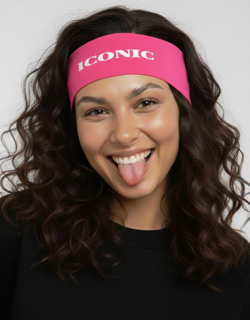 Iconic Hot pink Headband