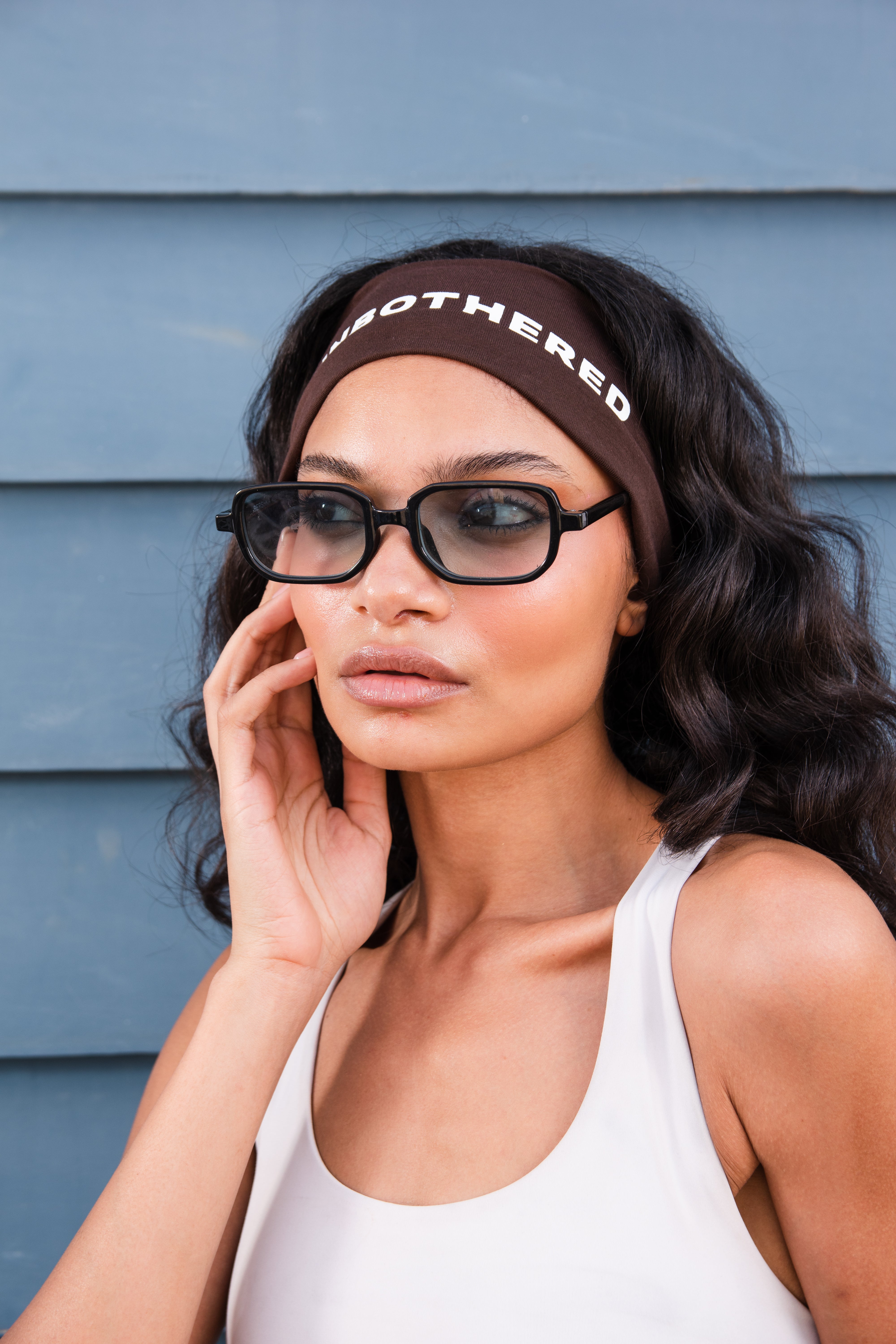 Unbothered Brown Headband