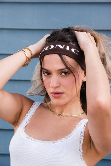 Iconic Brown Headband