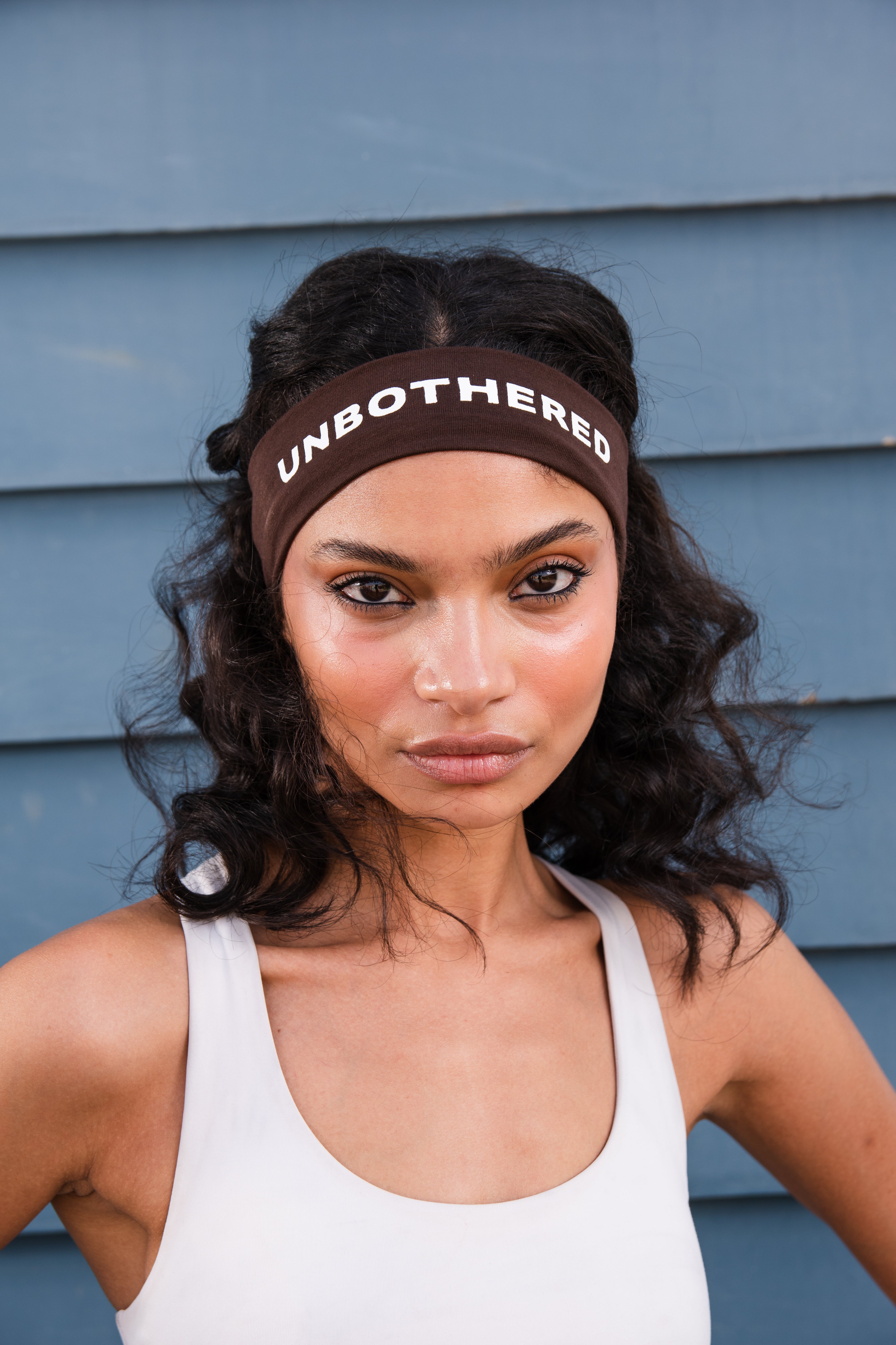 Unbothered Brown Headband