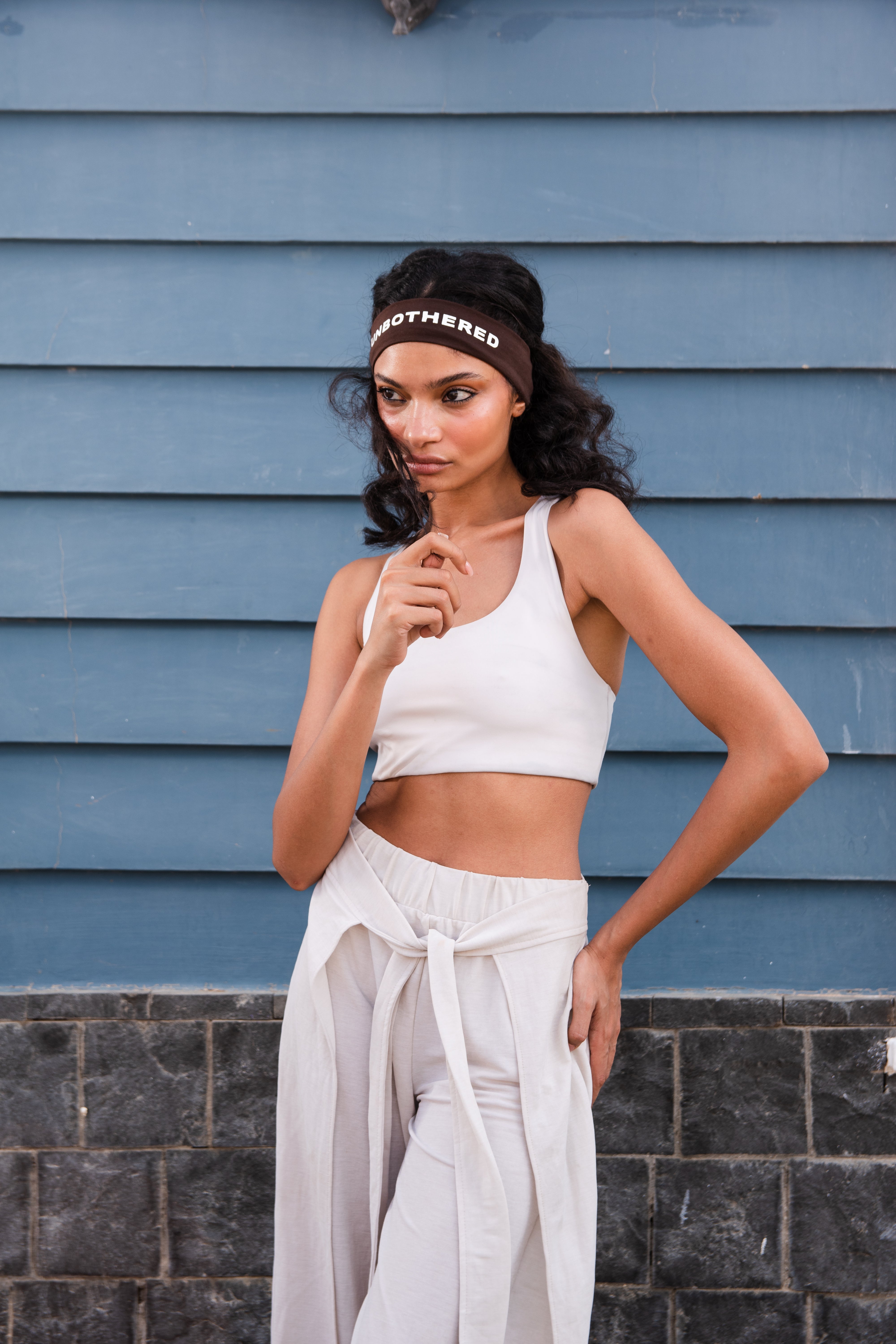 Unbothered Brown Headband