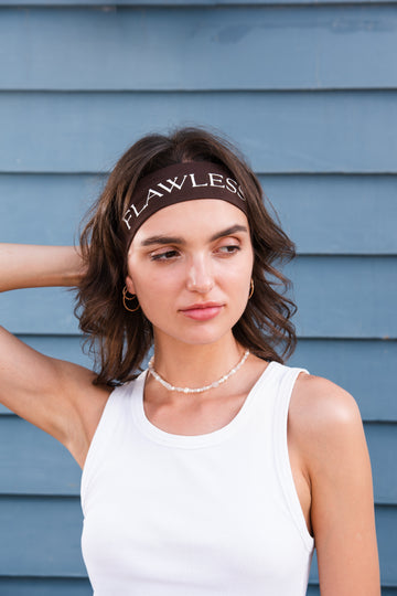 Flawless Brown Headband