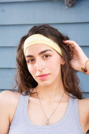 Unbothered Butter Yellow Headband