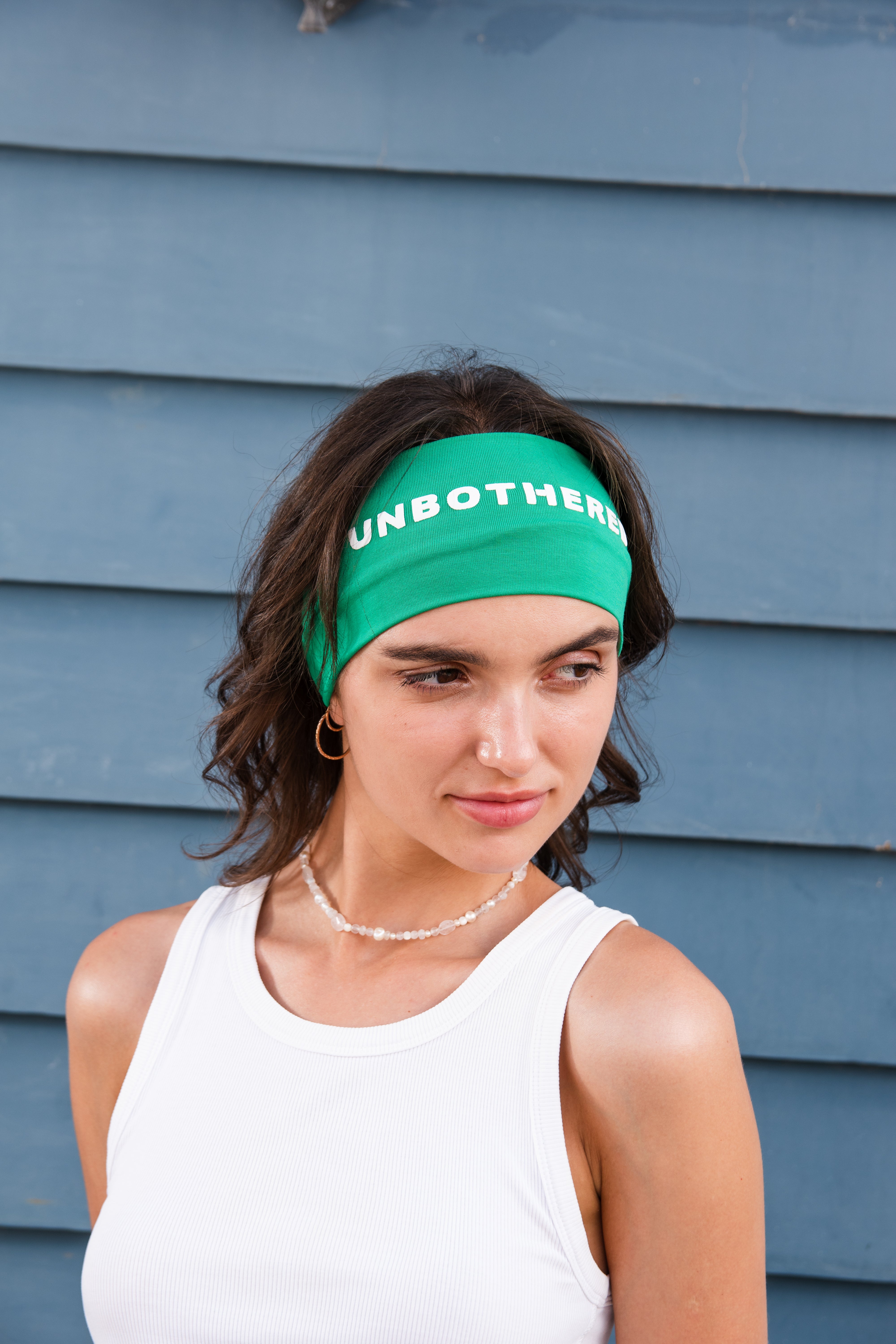 Unbothered Green Headband