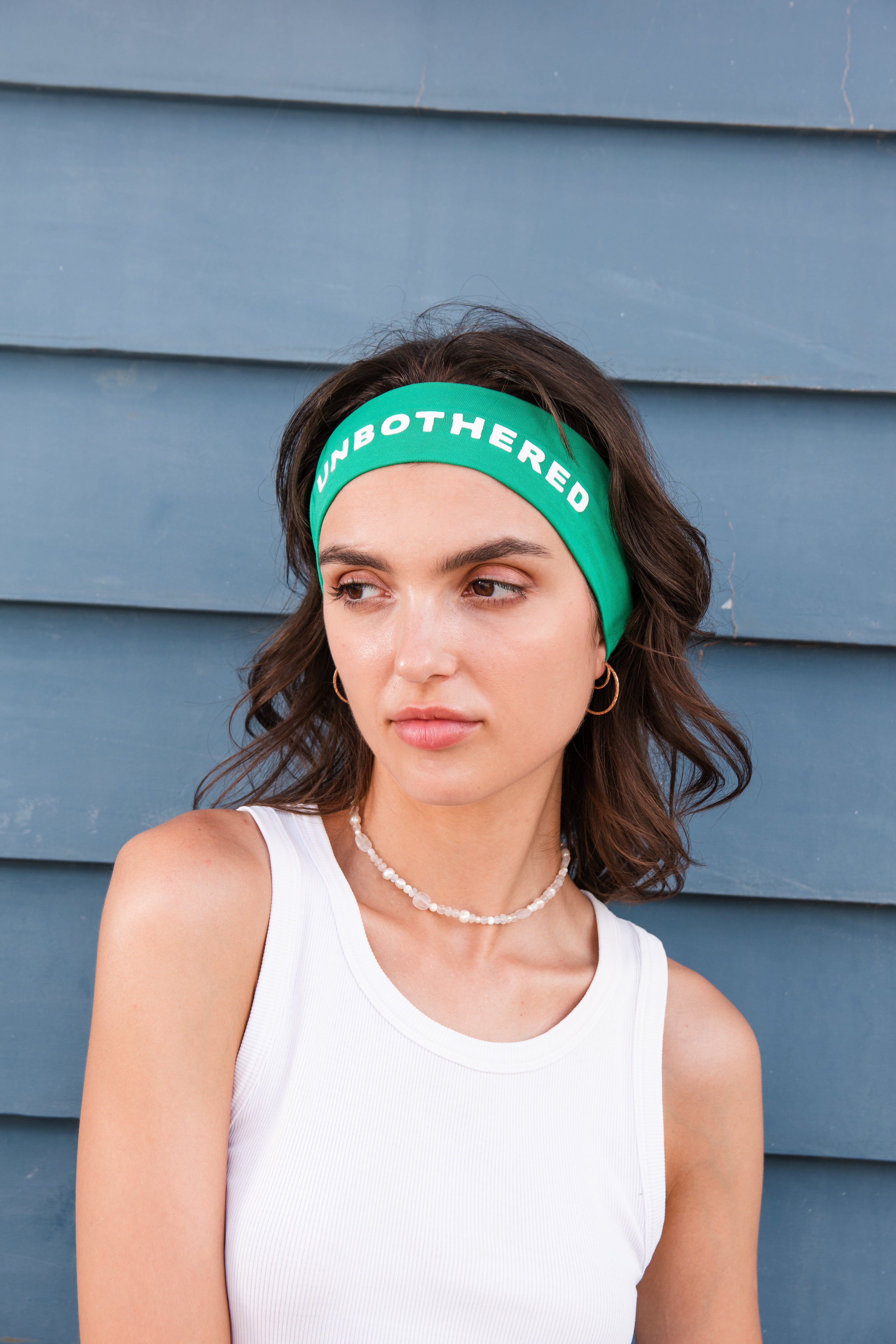 Unbothered Green Headband