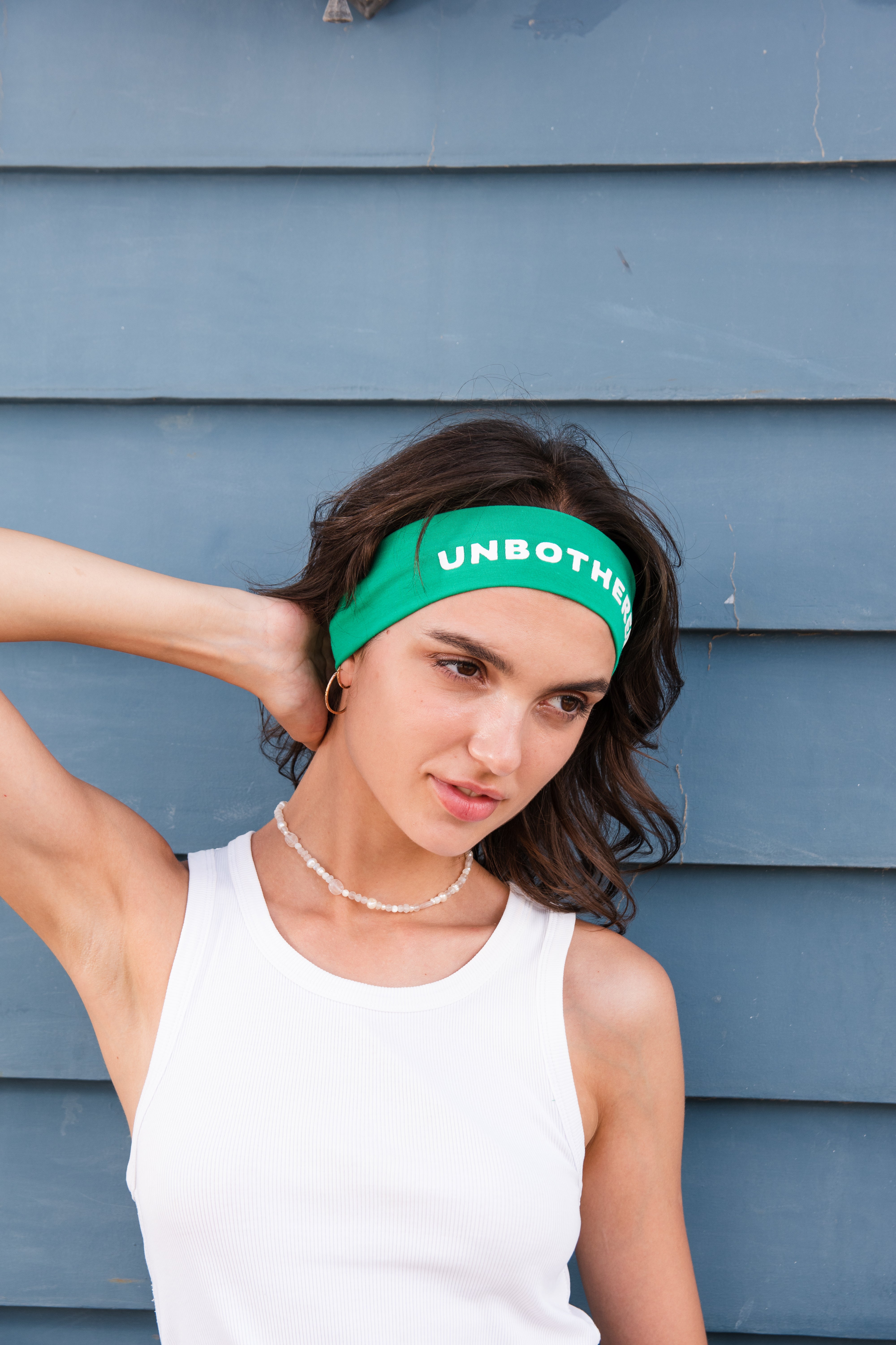 Unbothered Green Headband
