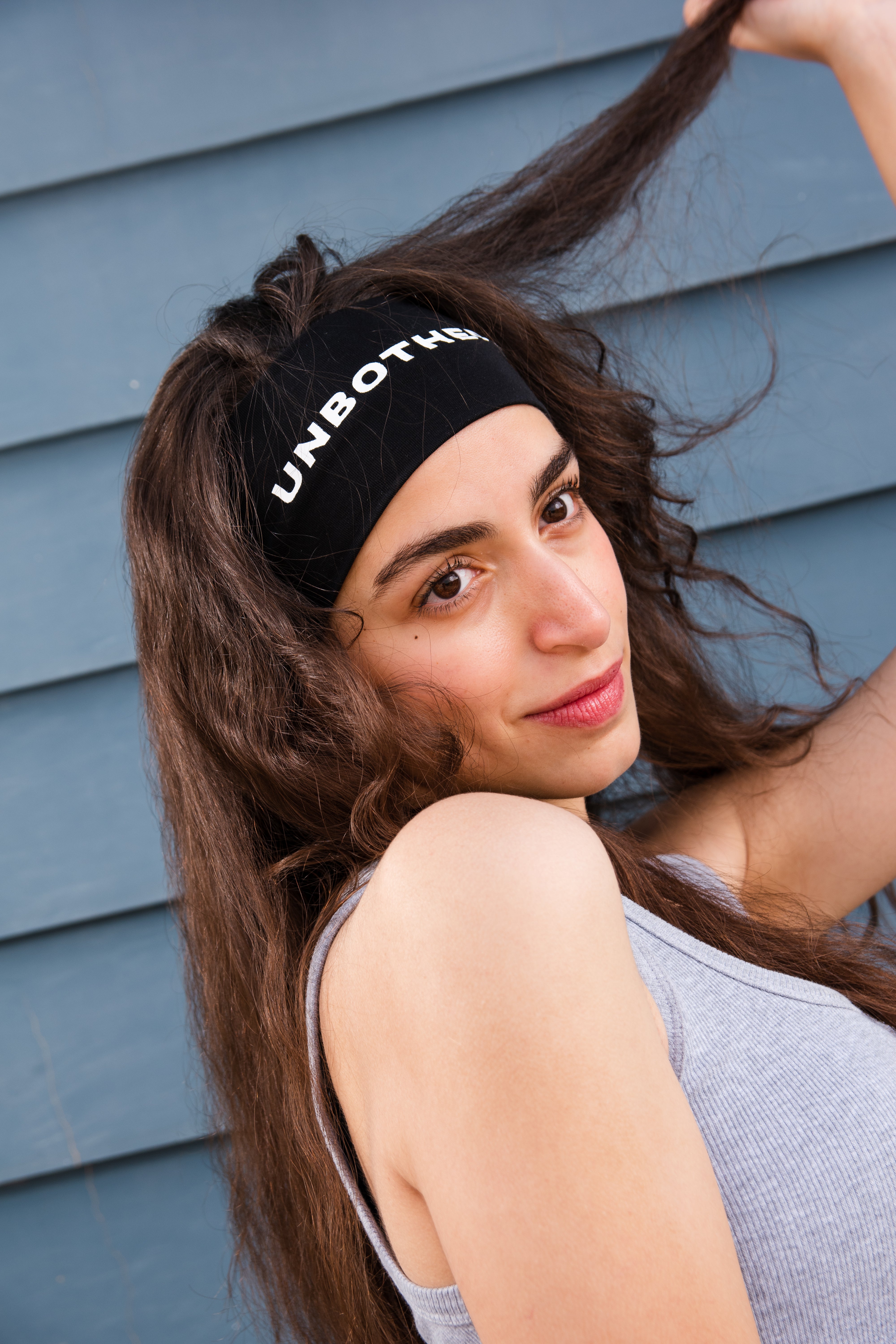 Unbothered Black Headband
