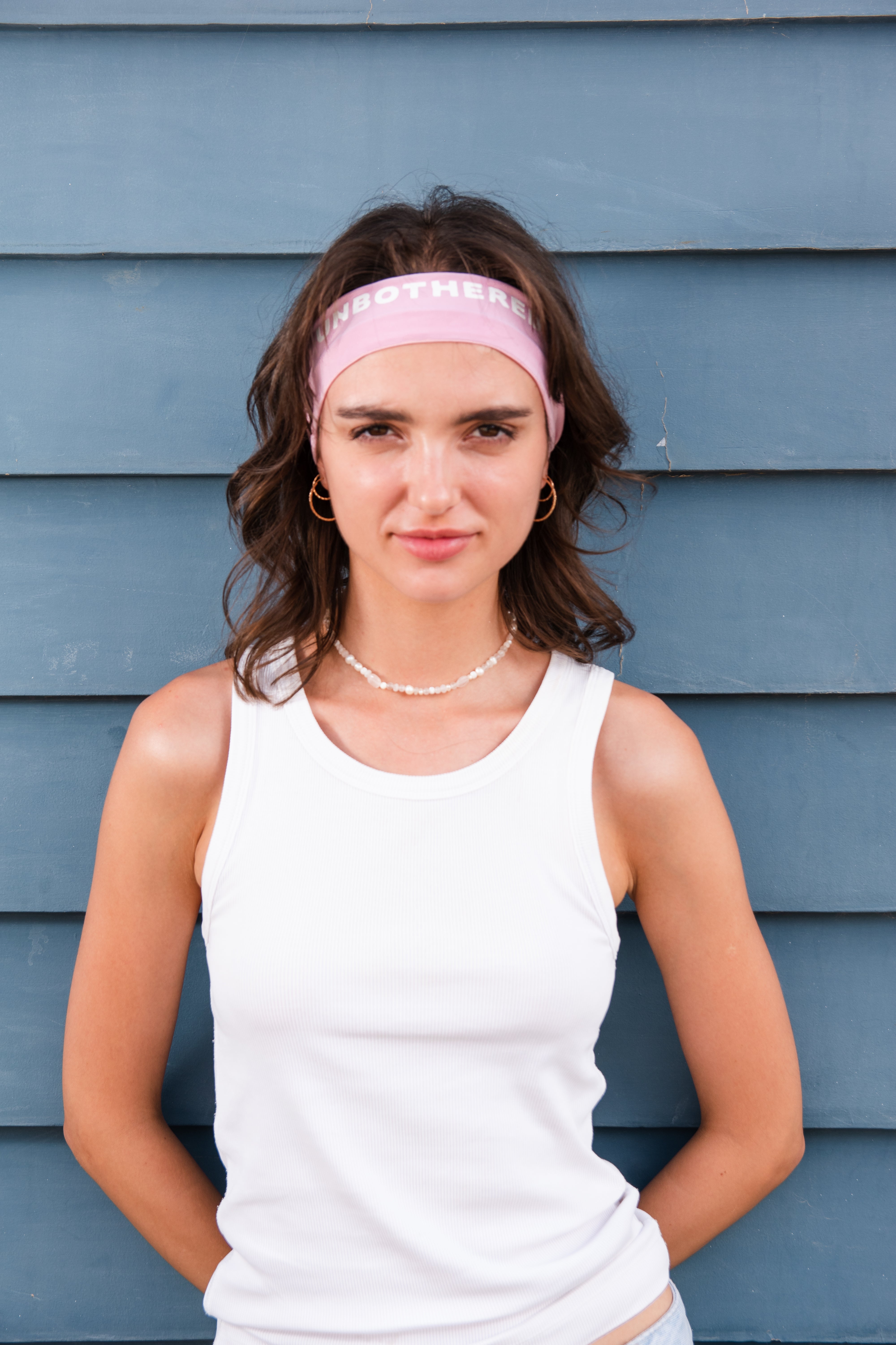 Unbothered Powder Pink Headband