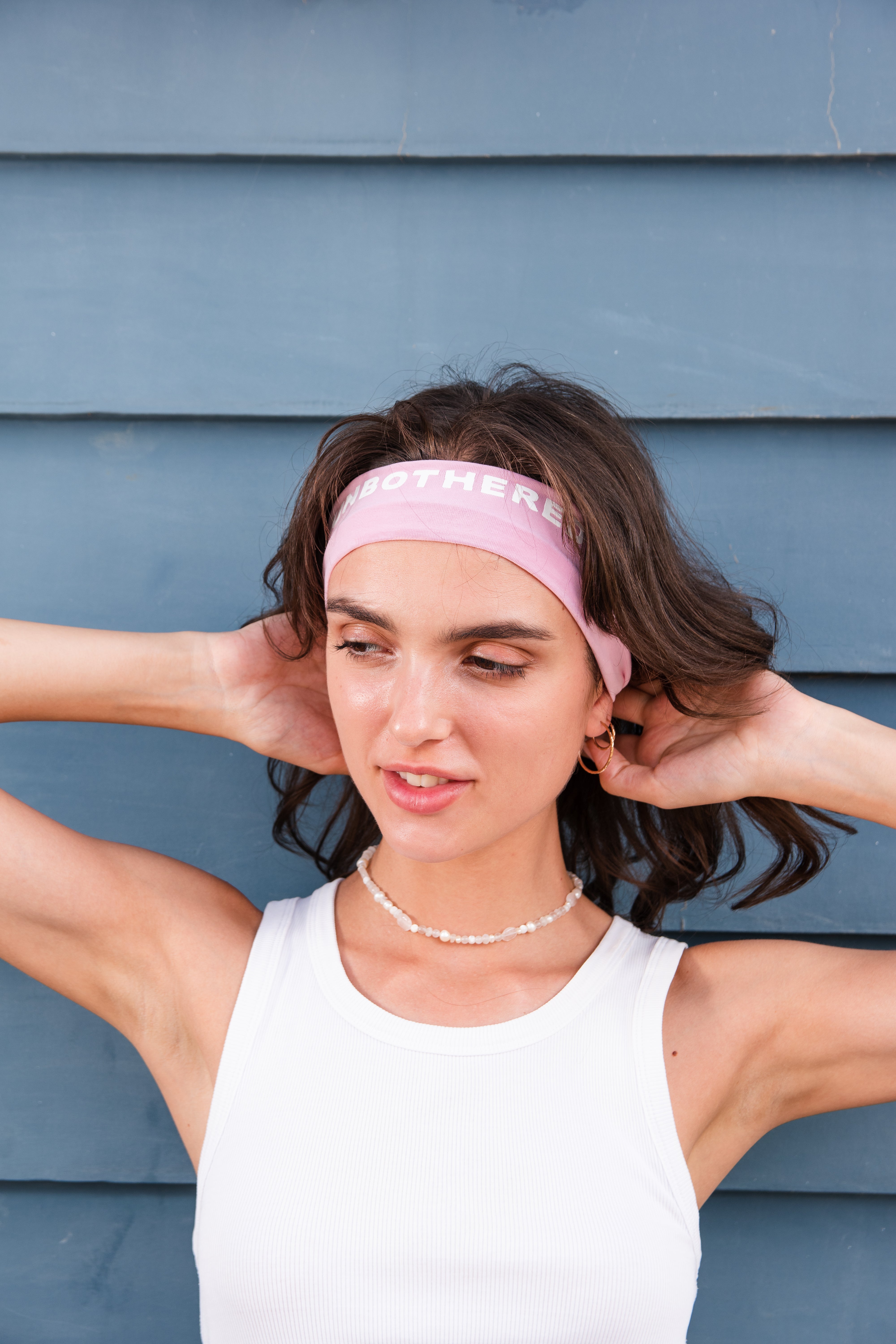 Unbothered Powder Pink Headband