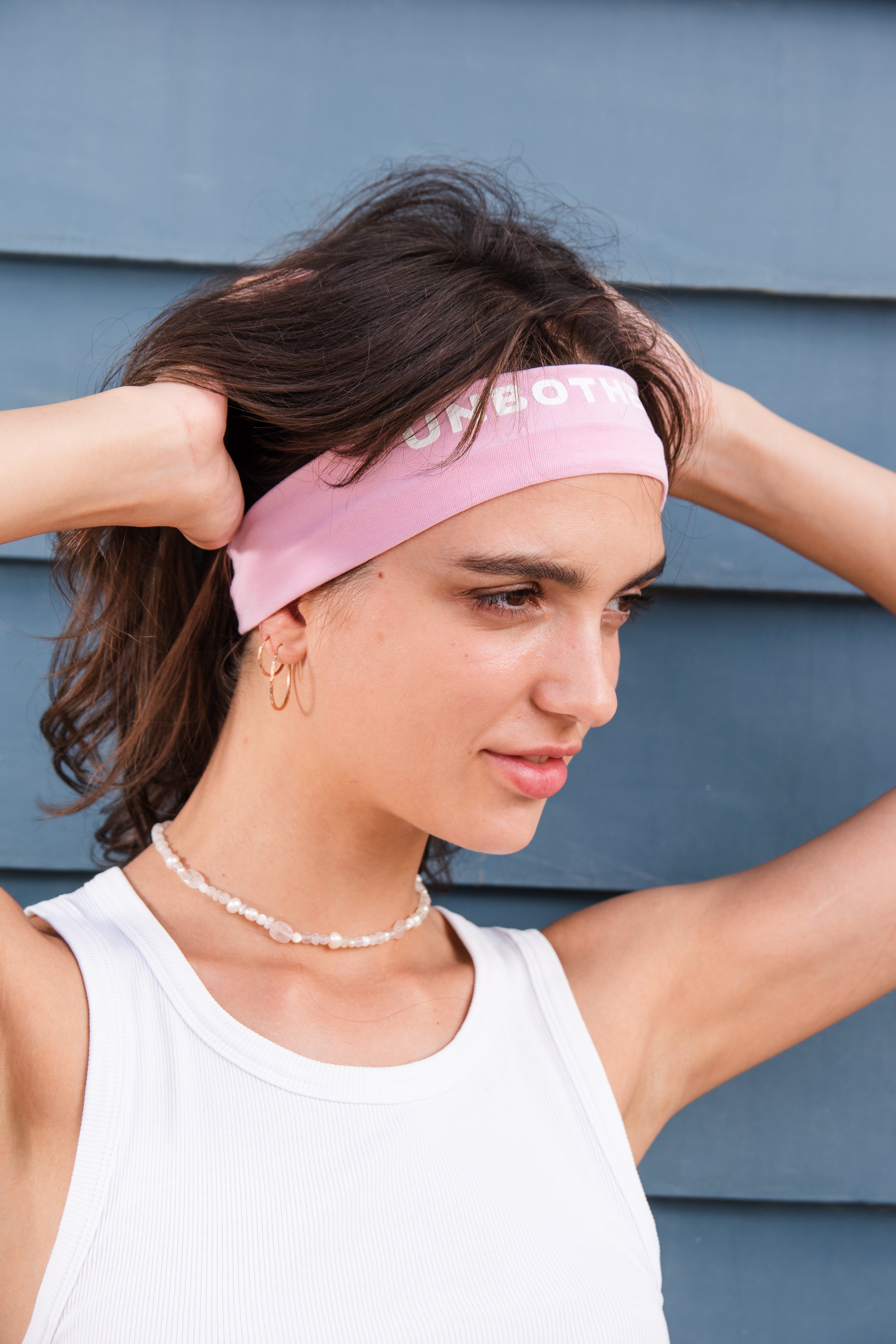 Unbothered Powder Pink Headband