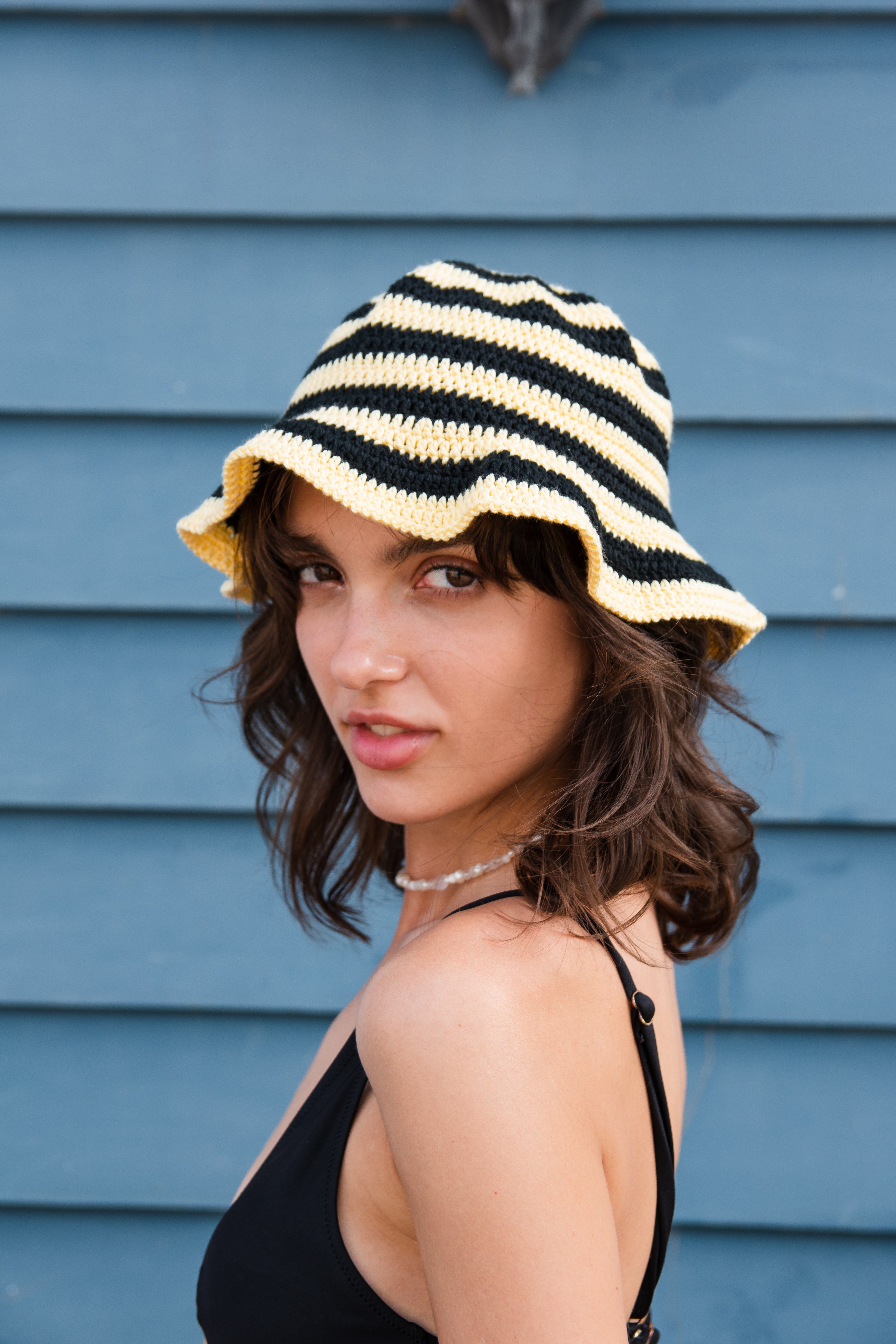 Bee's Knees Crochet Bucket Hat