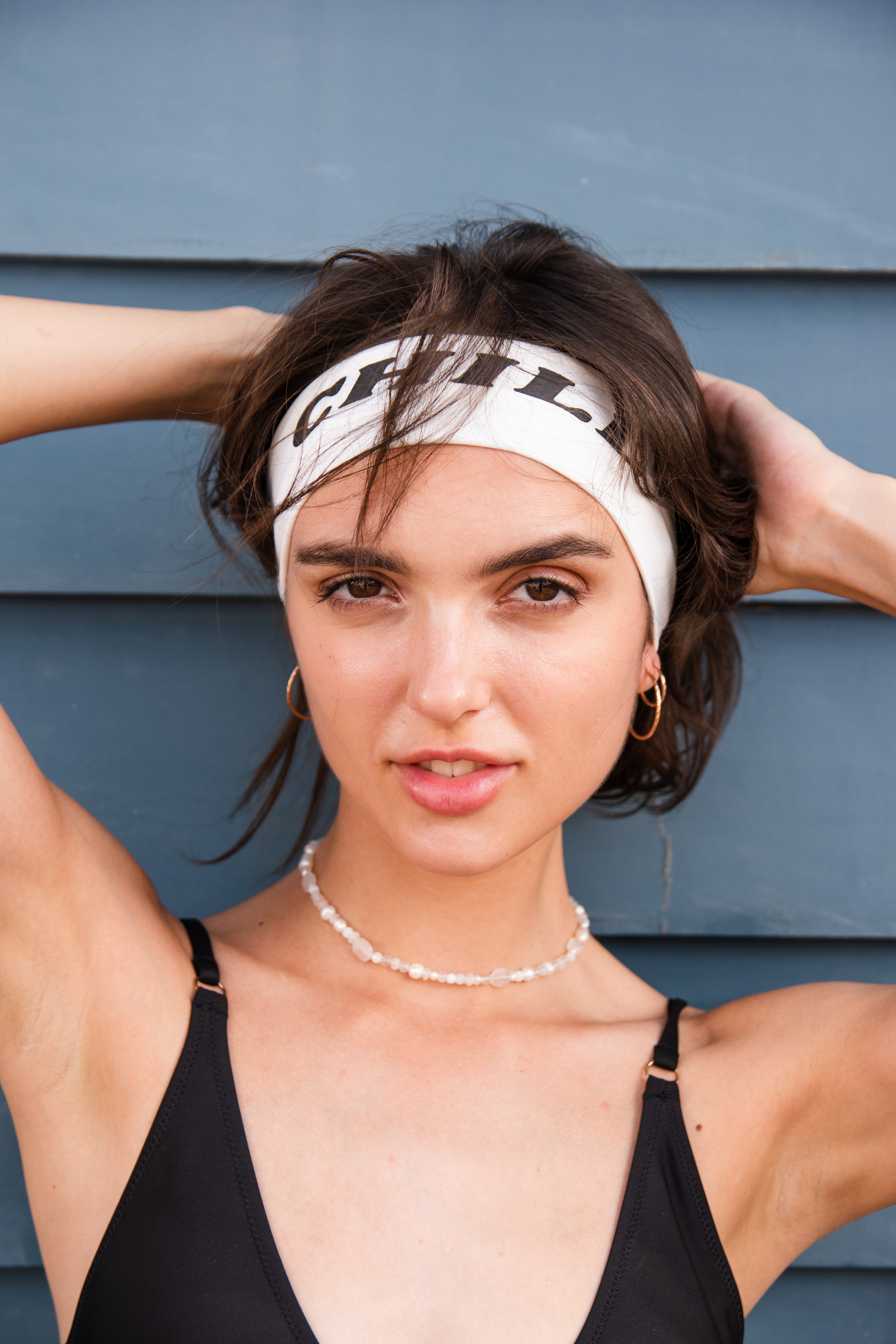 Chill White Headband