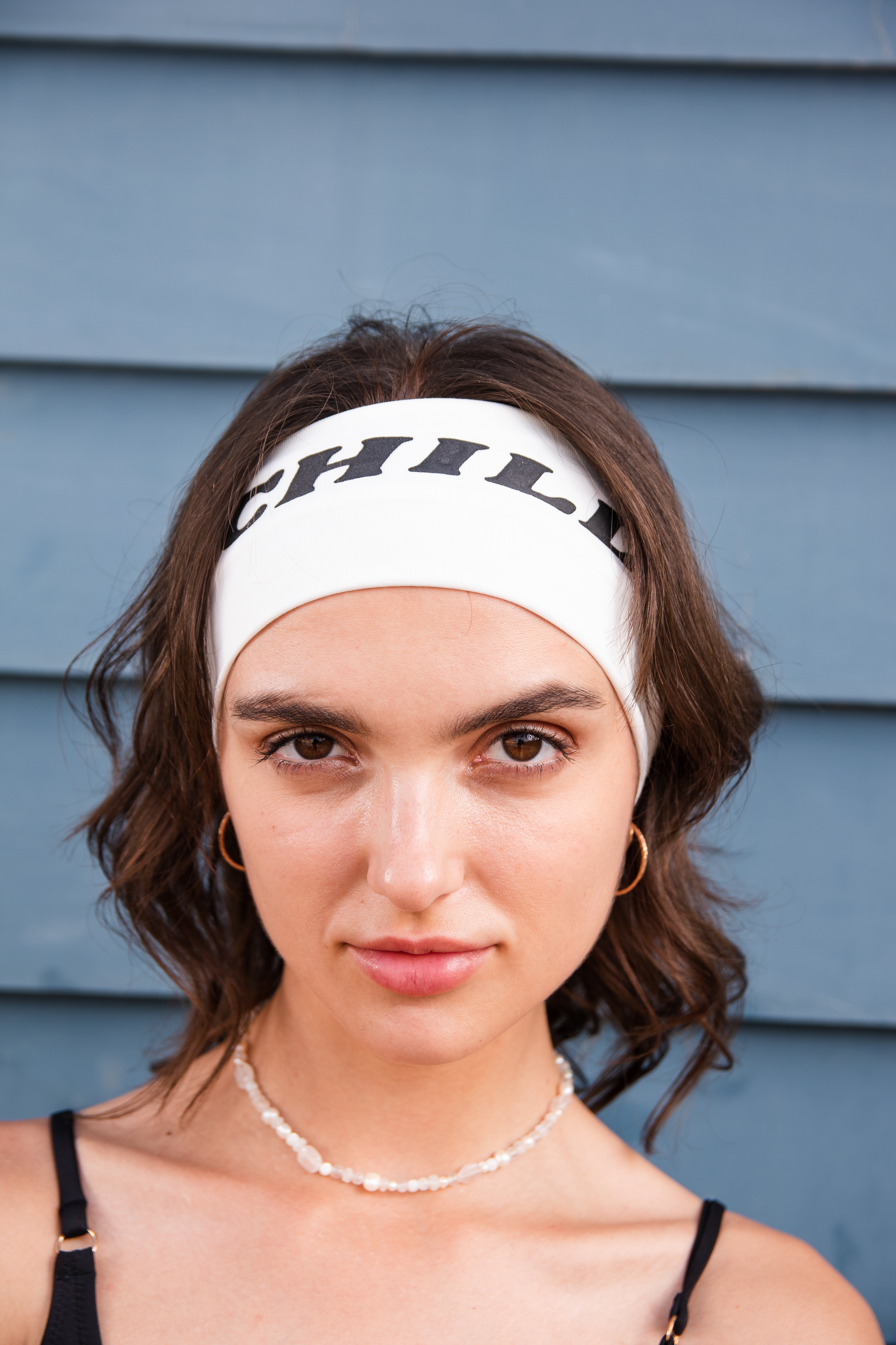 Chill White Headband