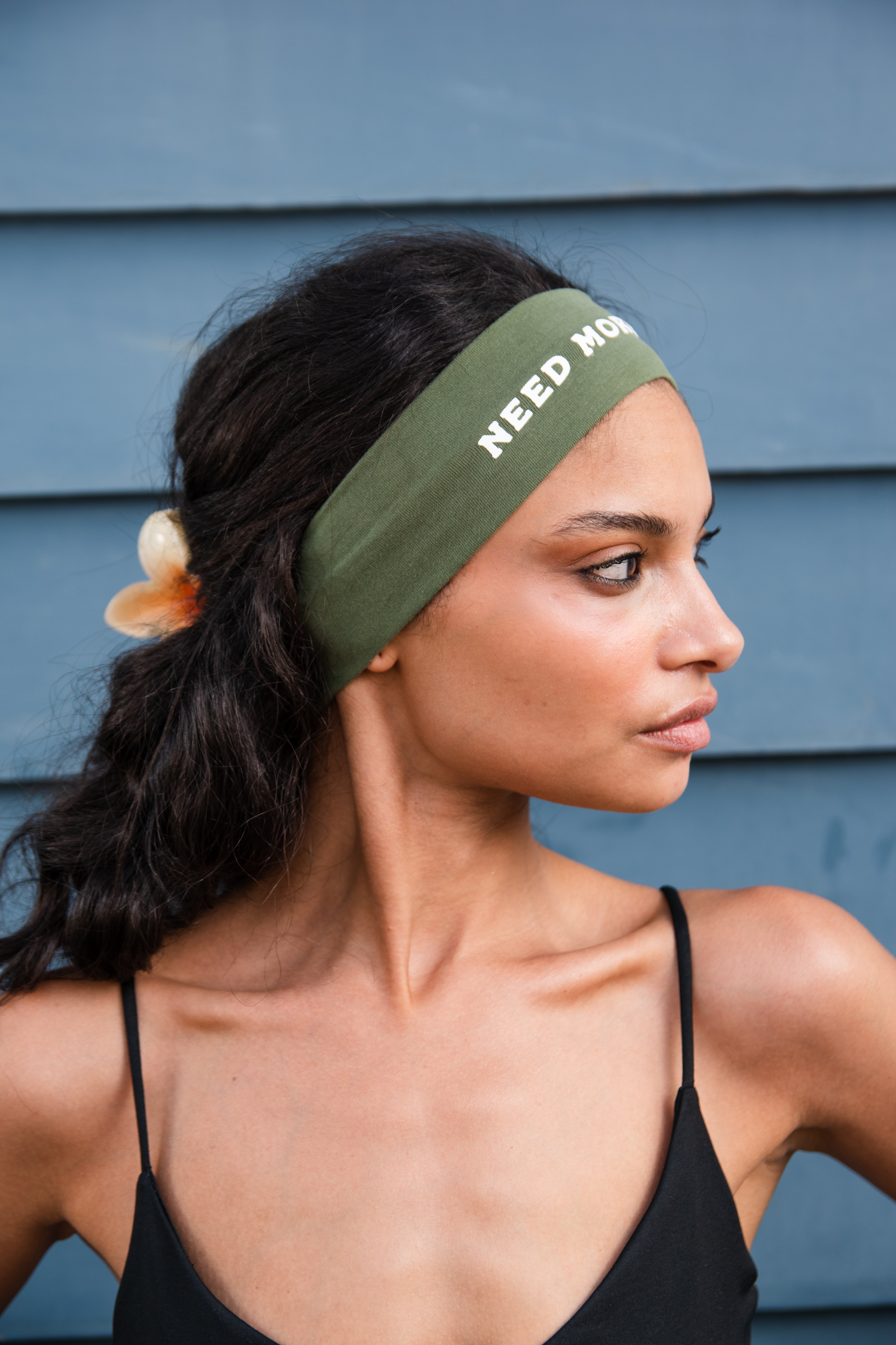 NMS Olive Thin Headband