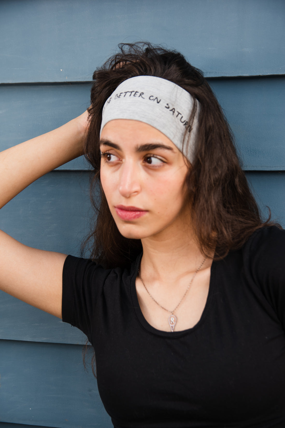 Saturn Grey Headband