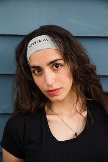 Saturn Grey Headband