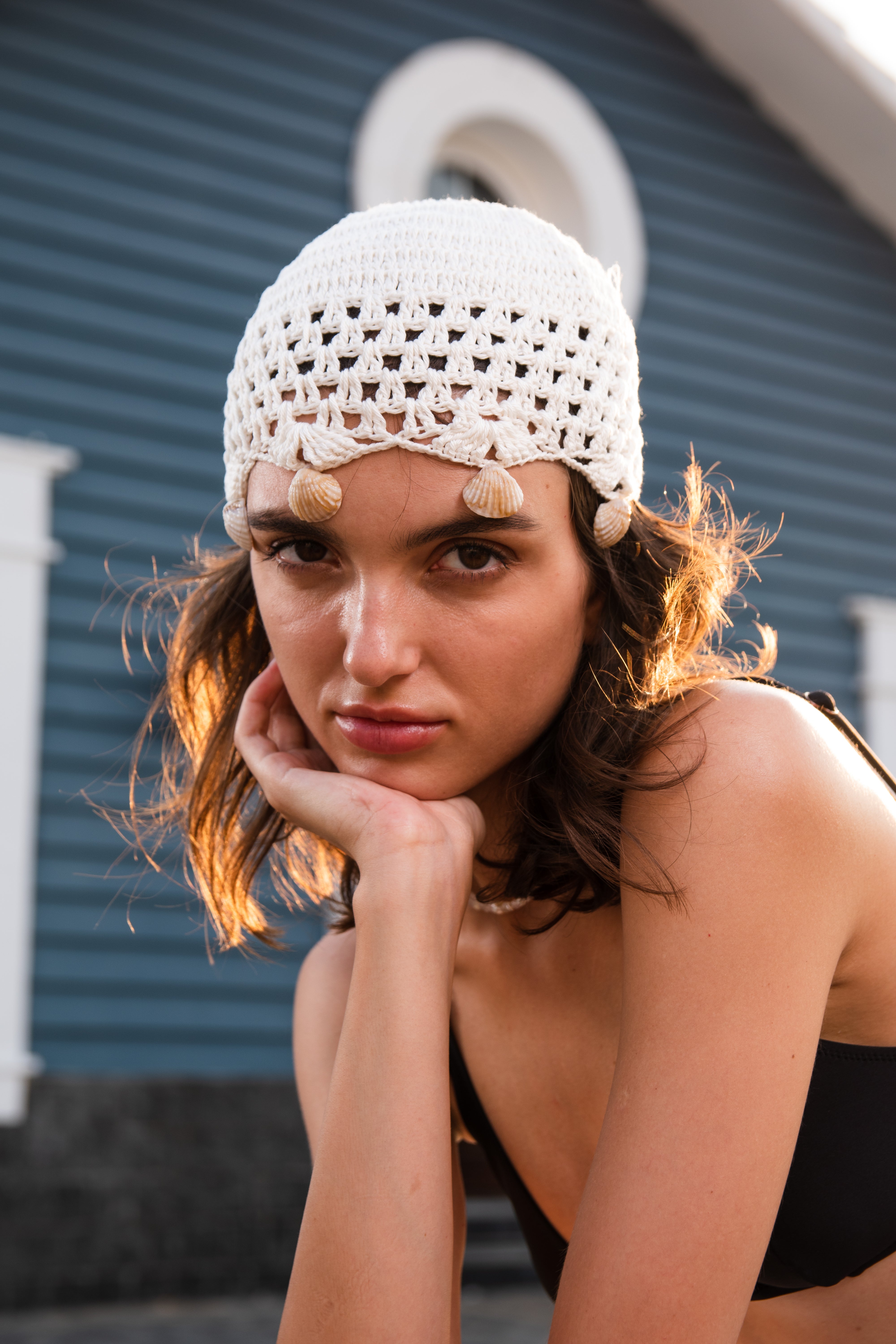 Cloud Crochet Bandana