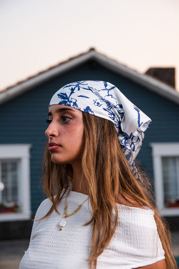 Floral Breeze Headscarf