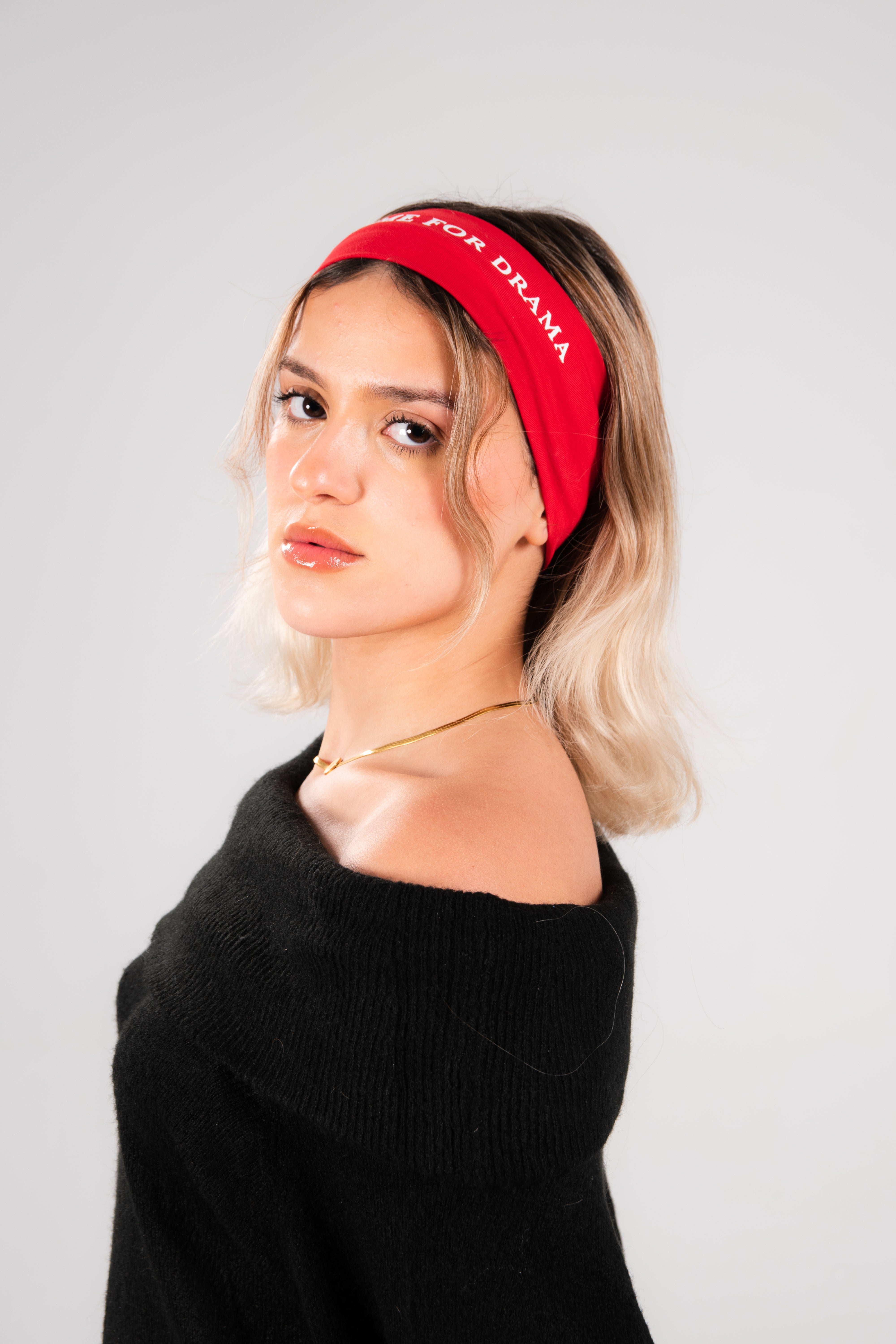 NTFD Red Thin Headband