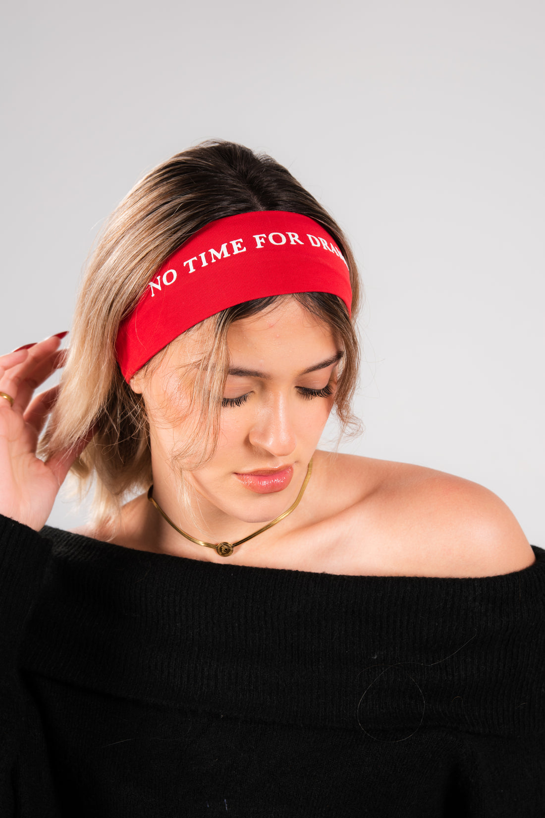 NTFD Red Thin Headband