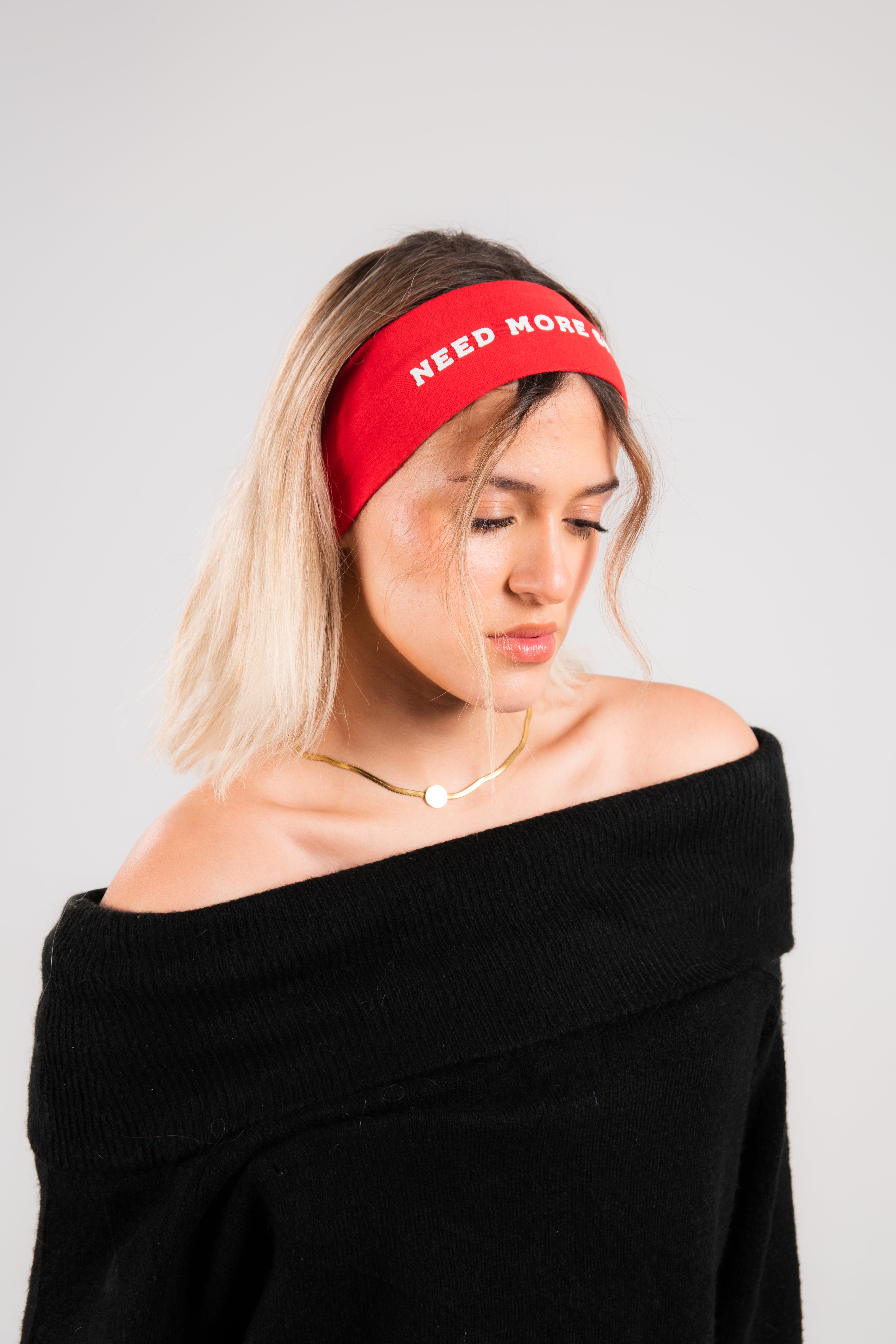 NMS Red Headband