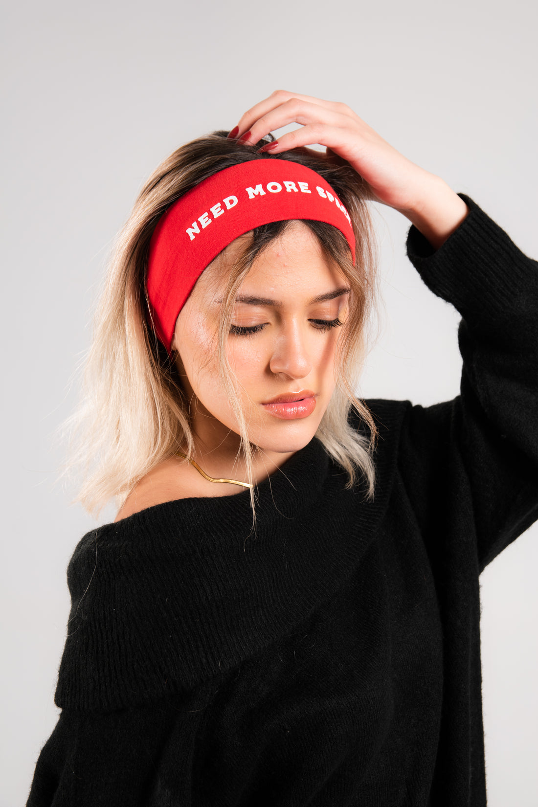 NMS Red Headband