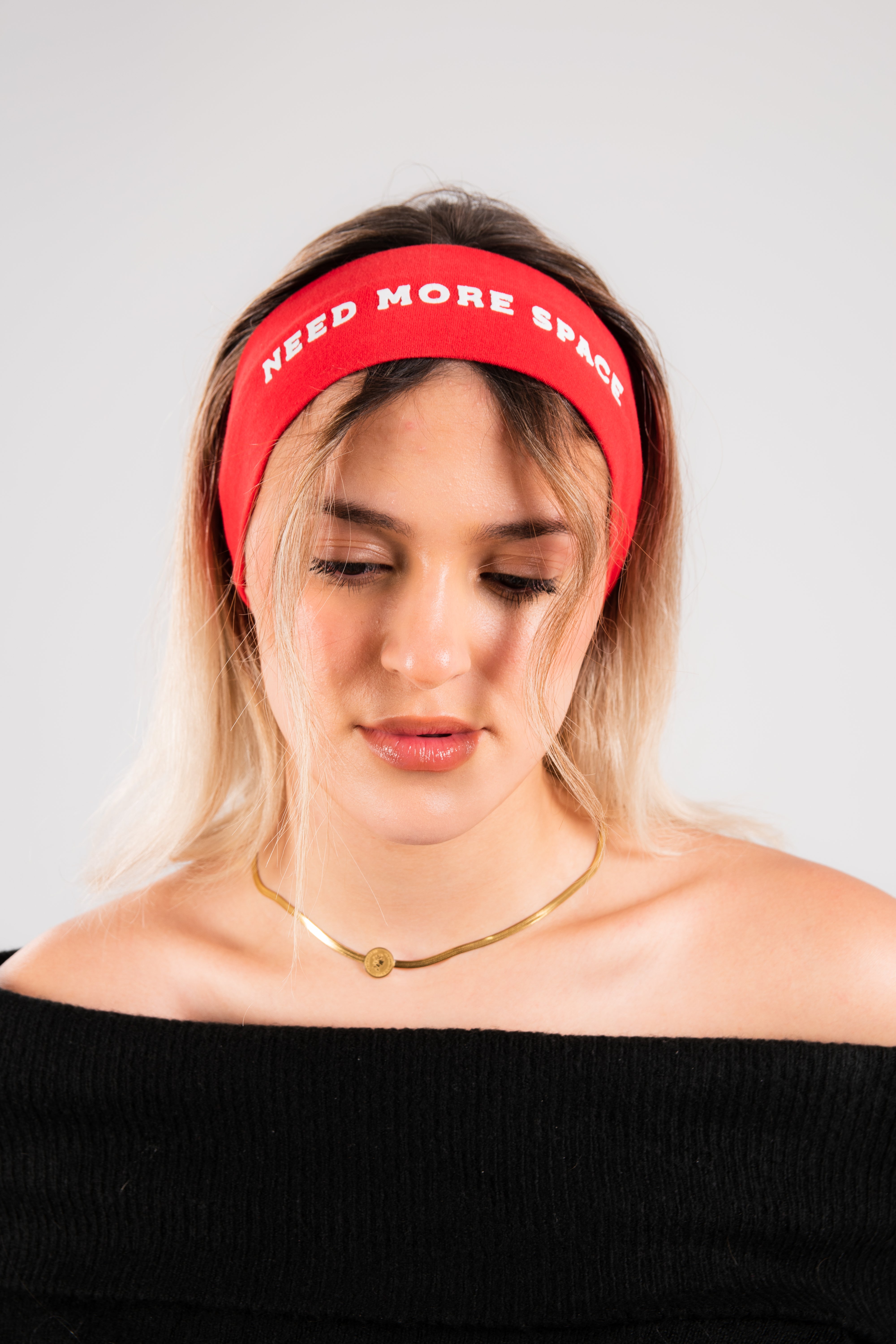 NMS Red Headband