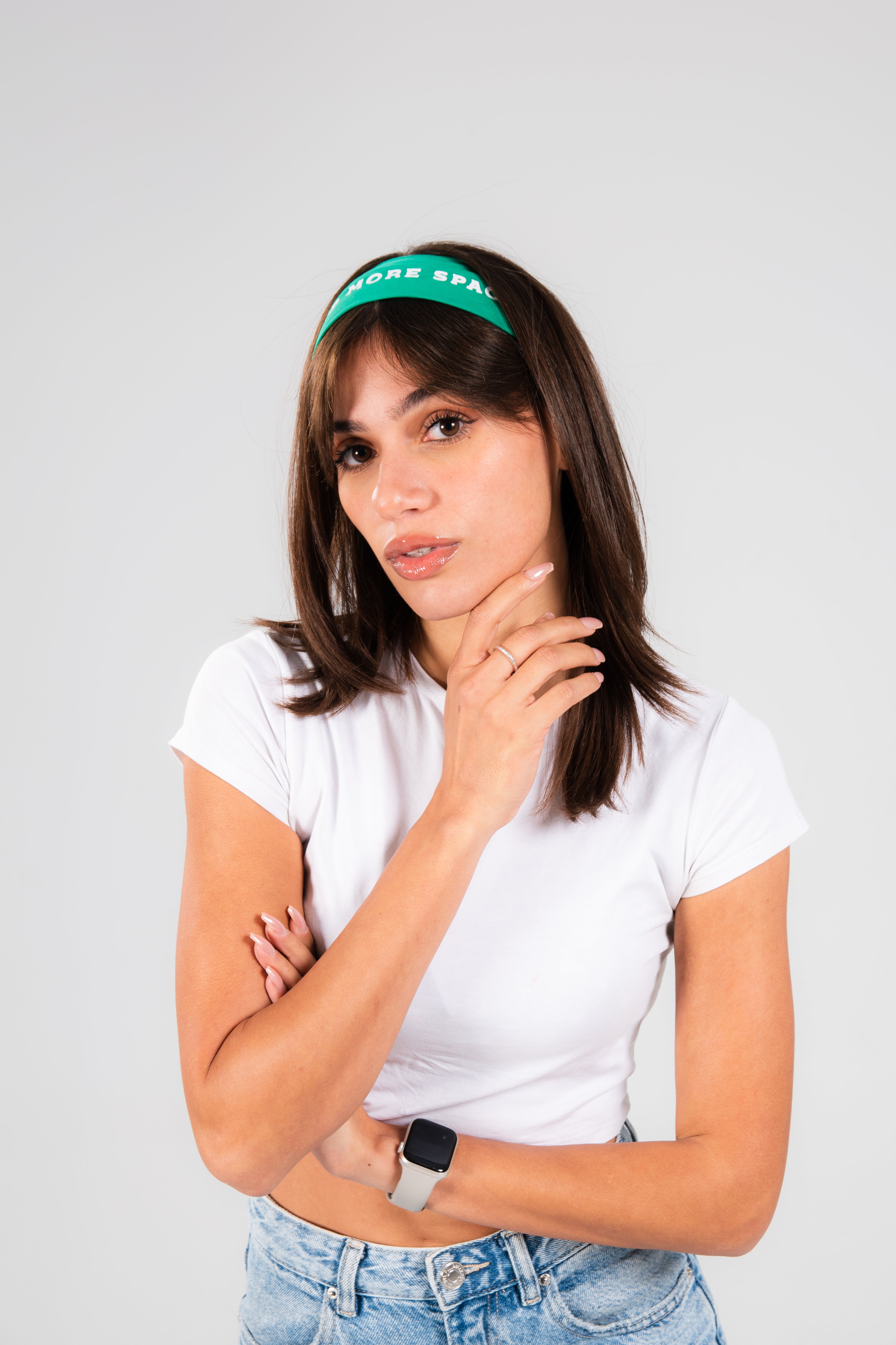 NMS Green Headband