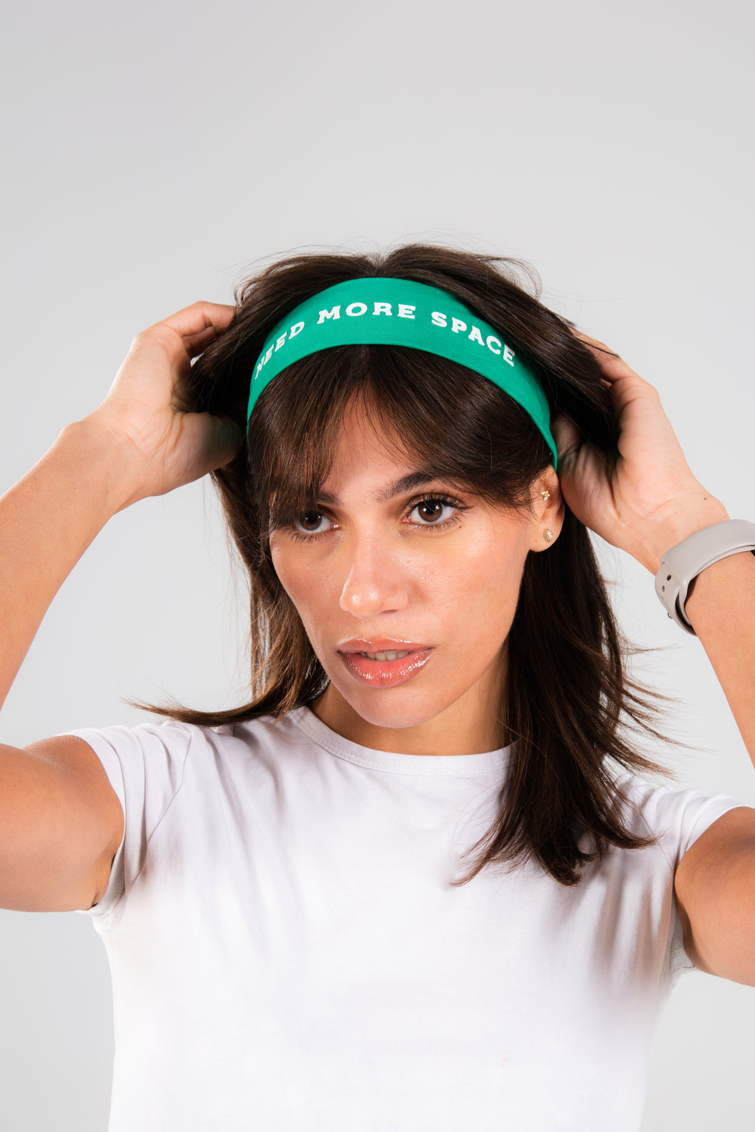 NMS Green Headband