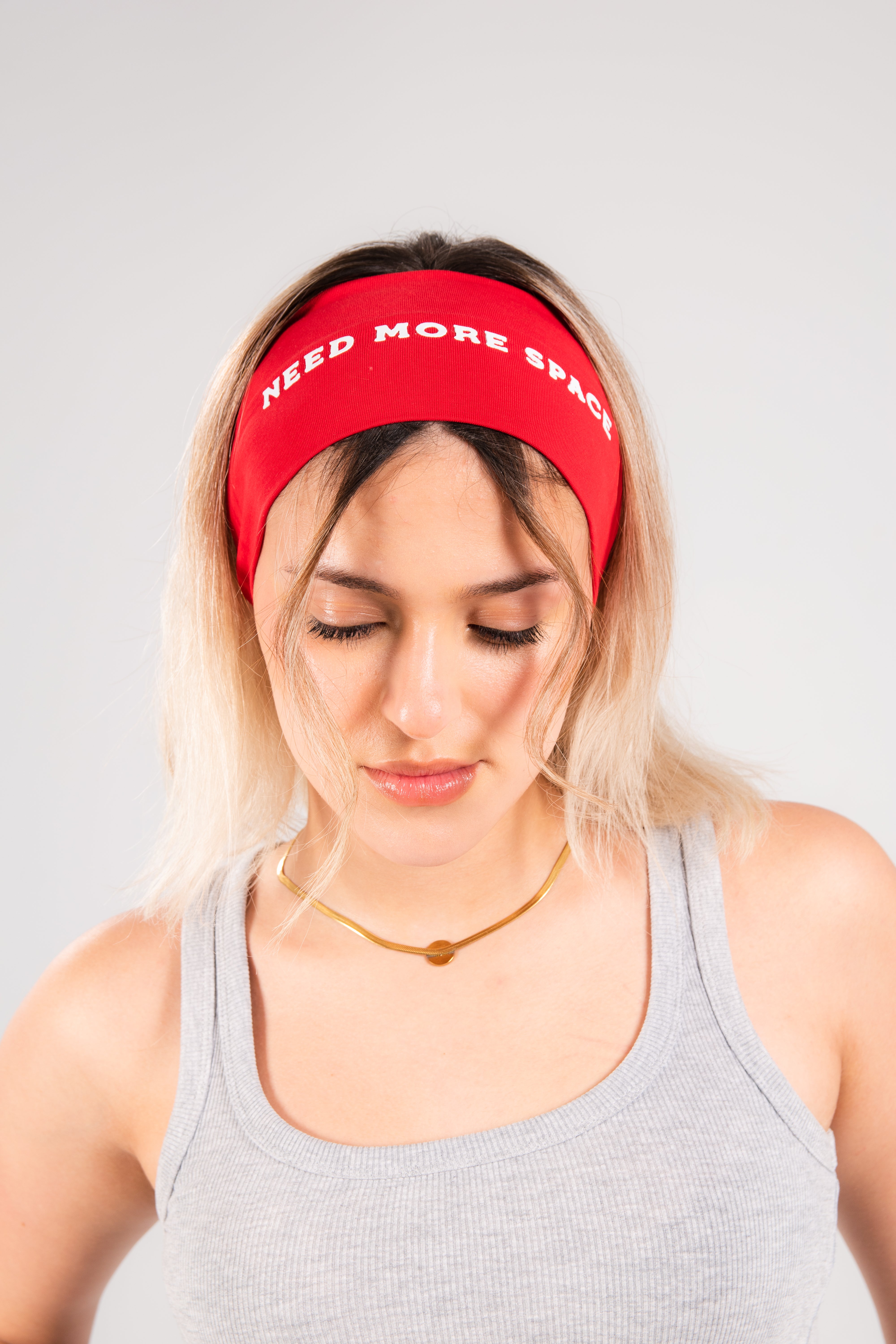 NMS Red Headband