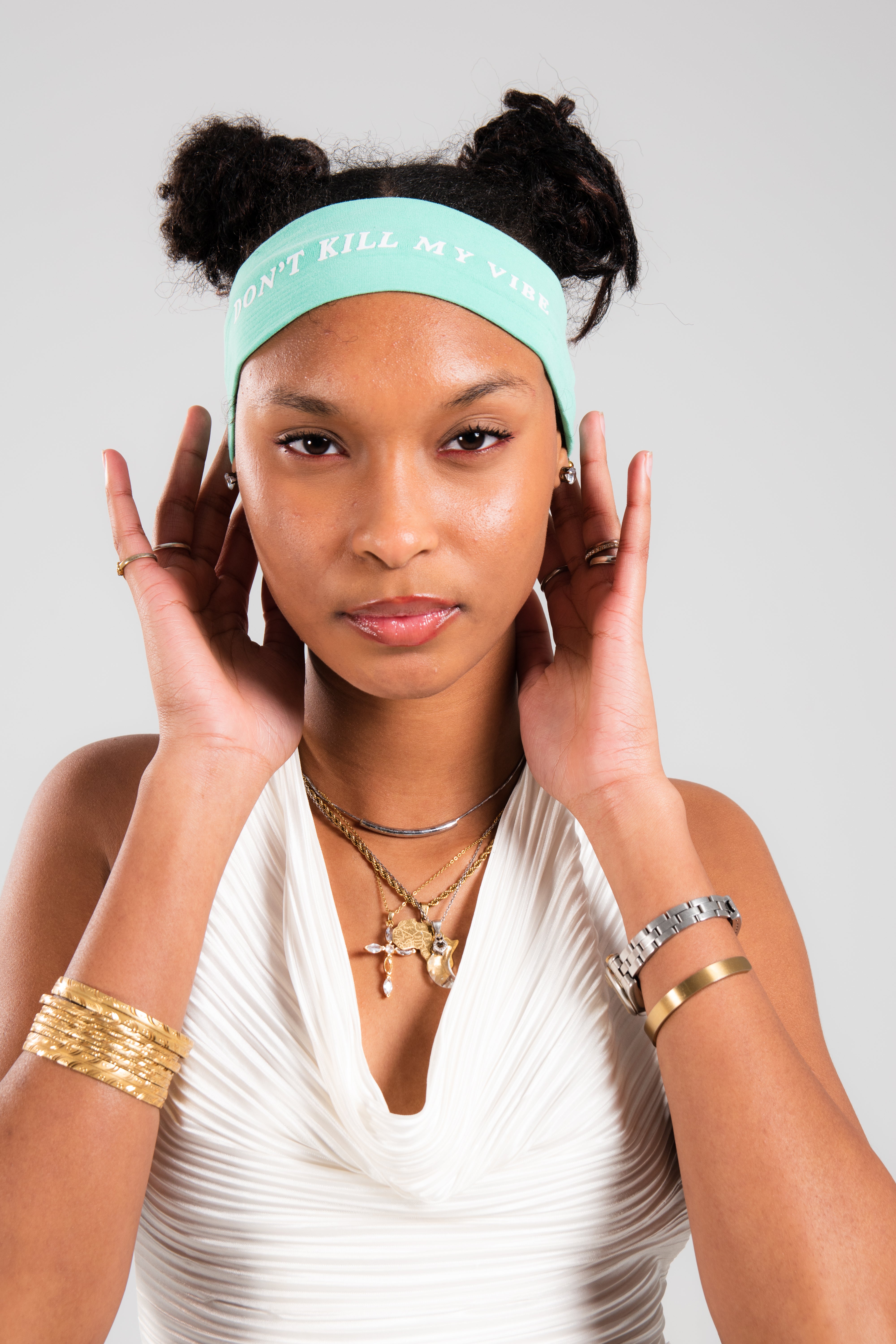 DKMV Turquoise Thin Headband