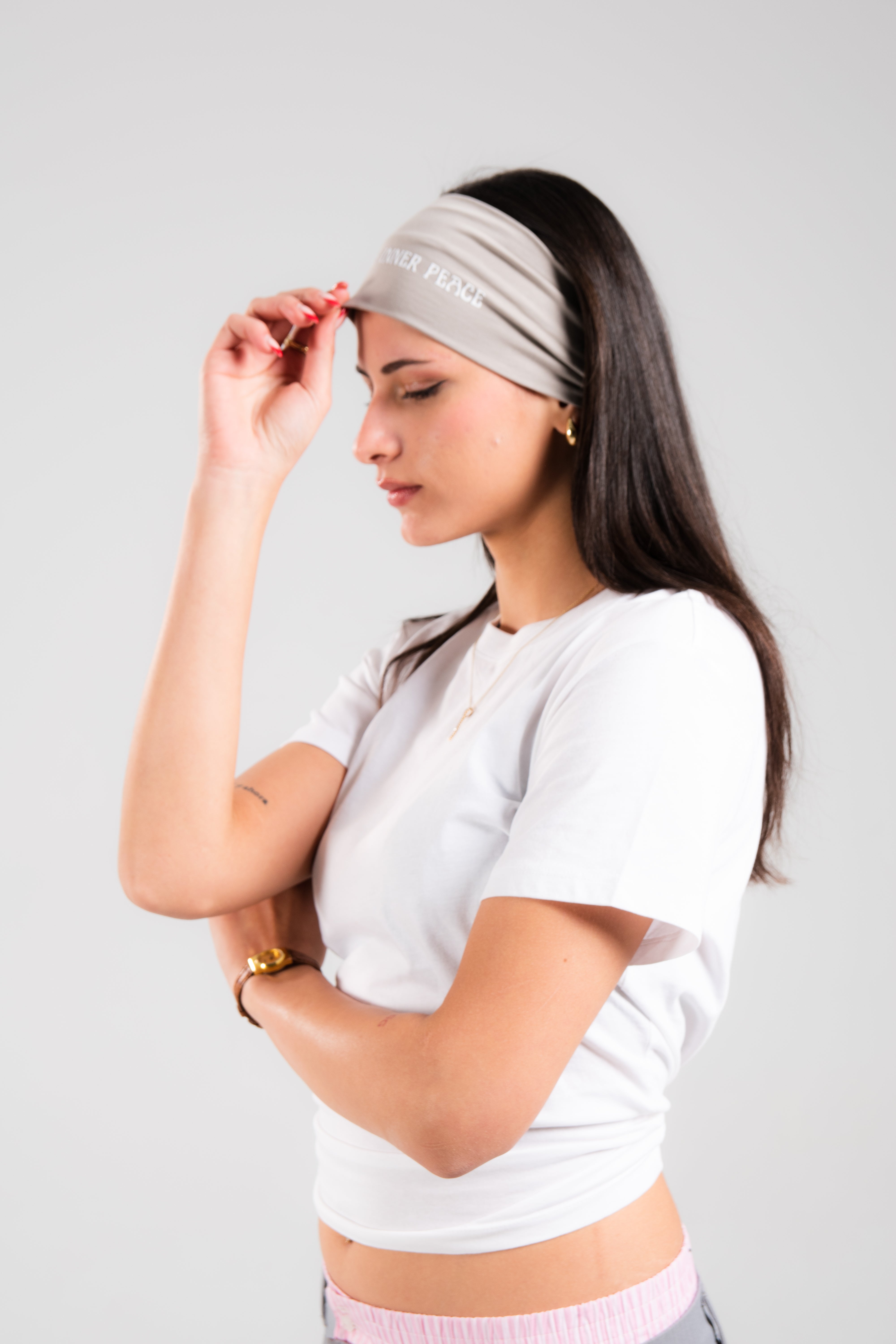 FIP Smoke Grey Thick Headband