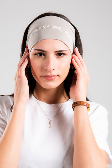 FIP Smoke Grey Thick Headband