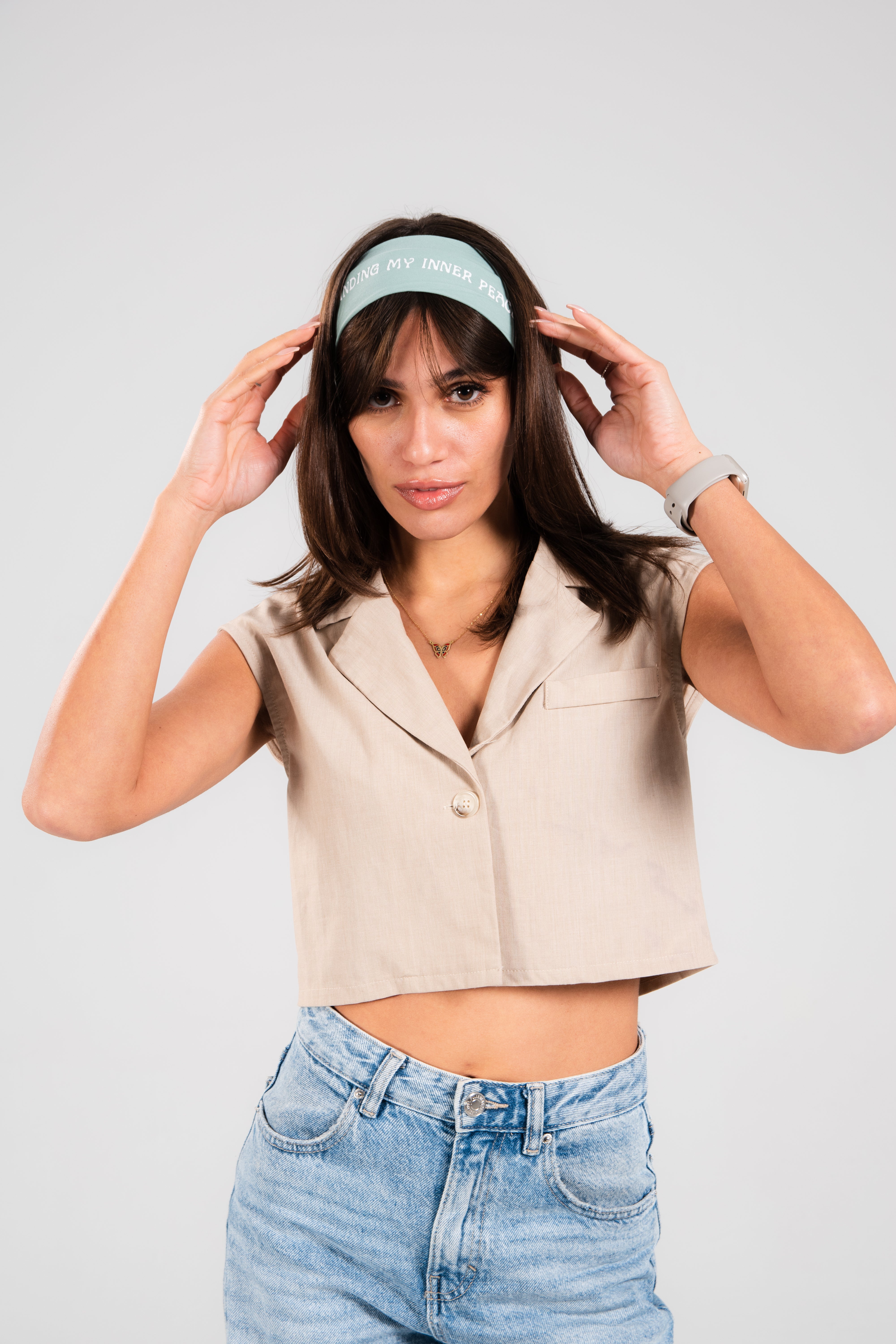 FIP Garden Flower Thin Headband