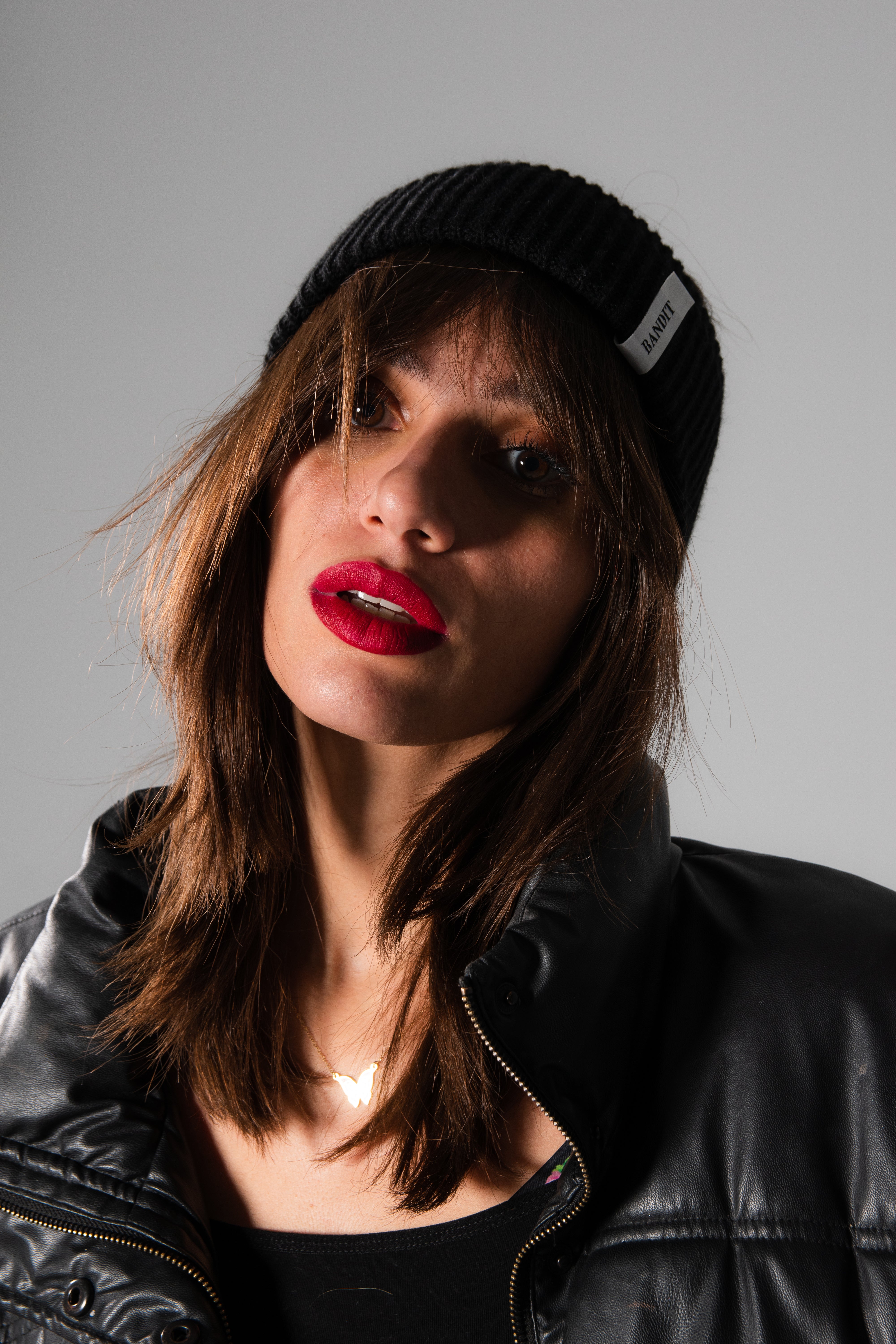Black Mini Beanie