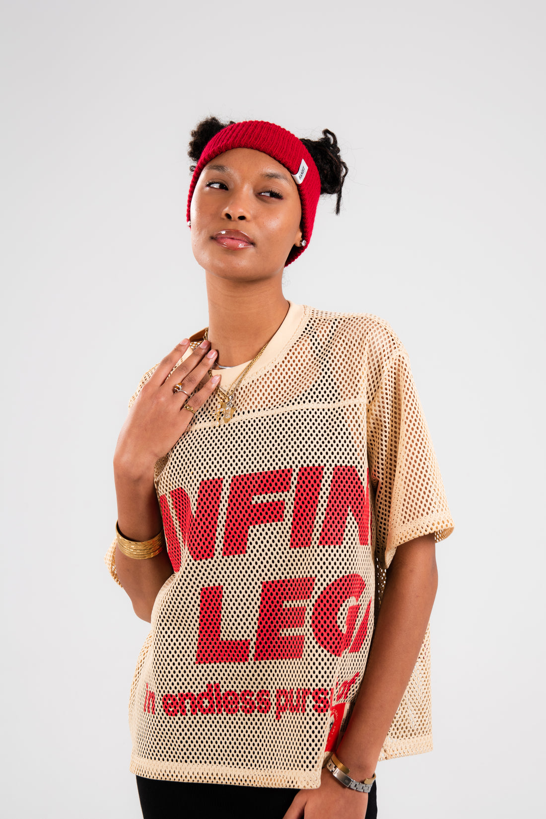 Red Mini Beanie