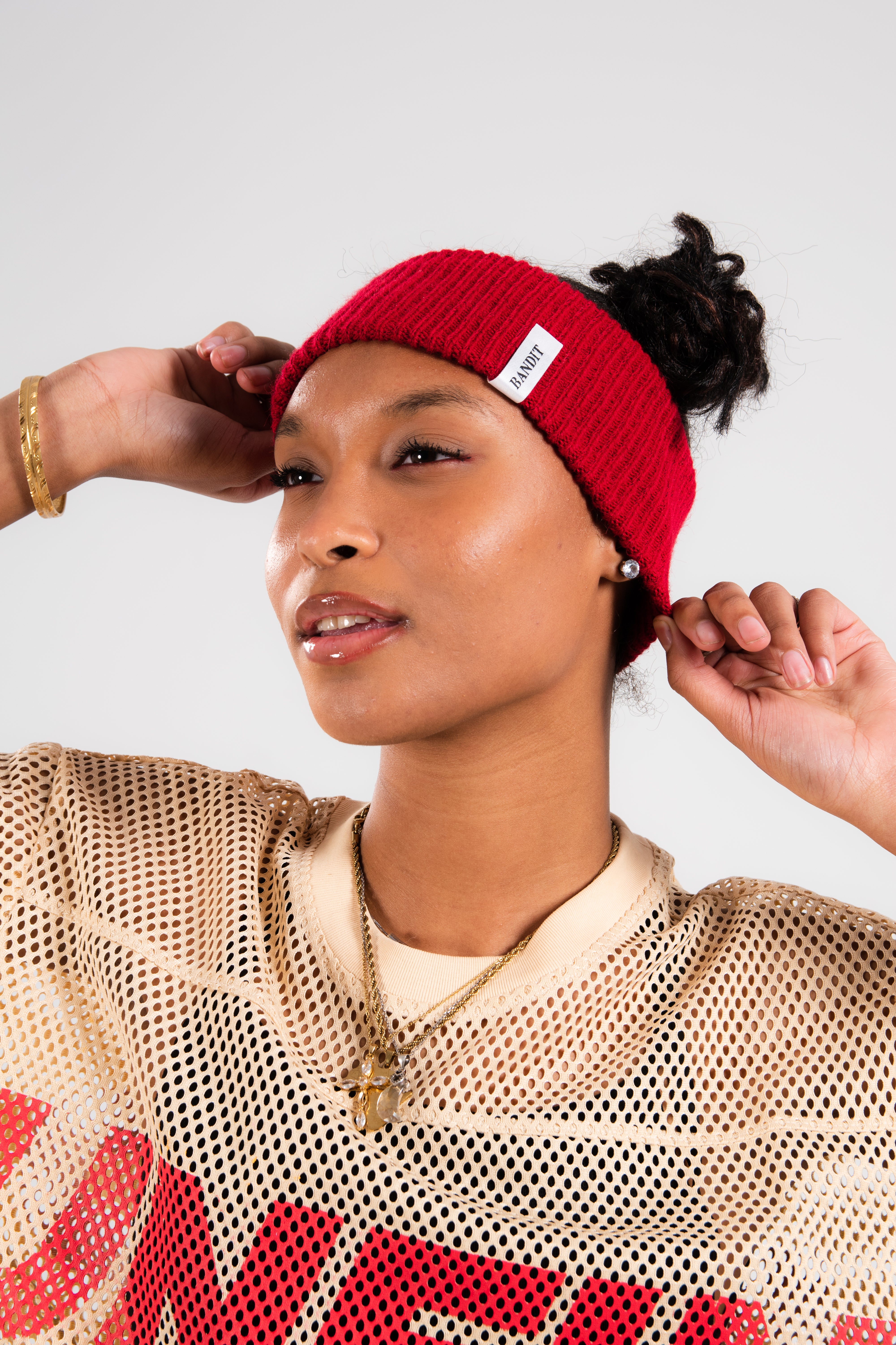Red Mini Beanie