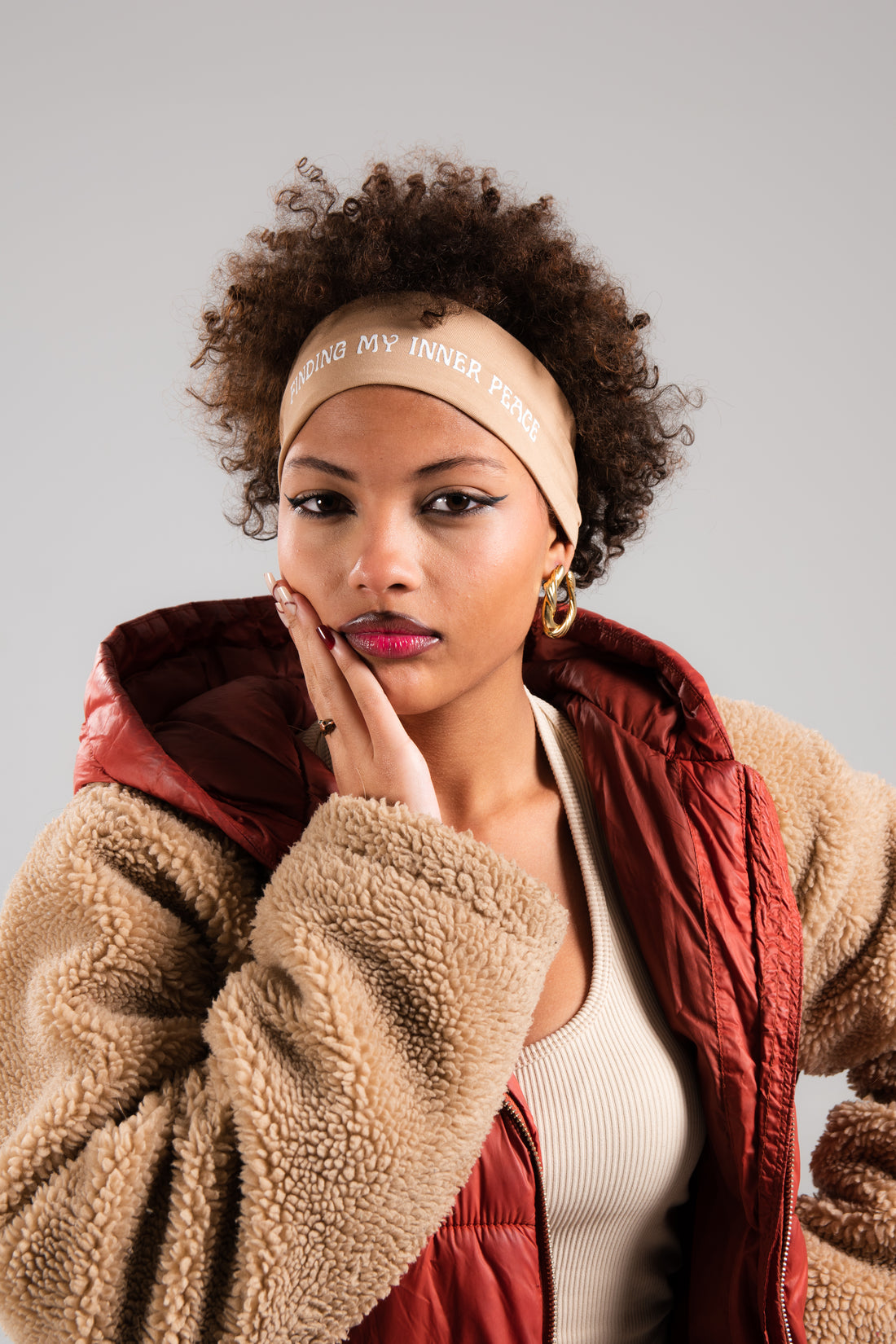 FIP Beige Headband