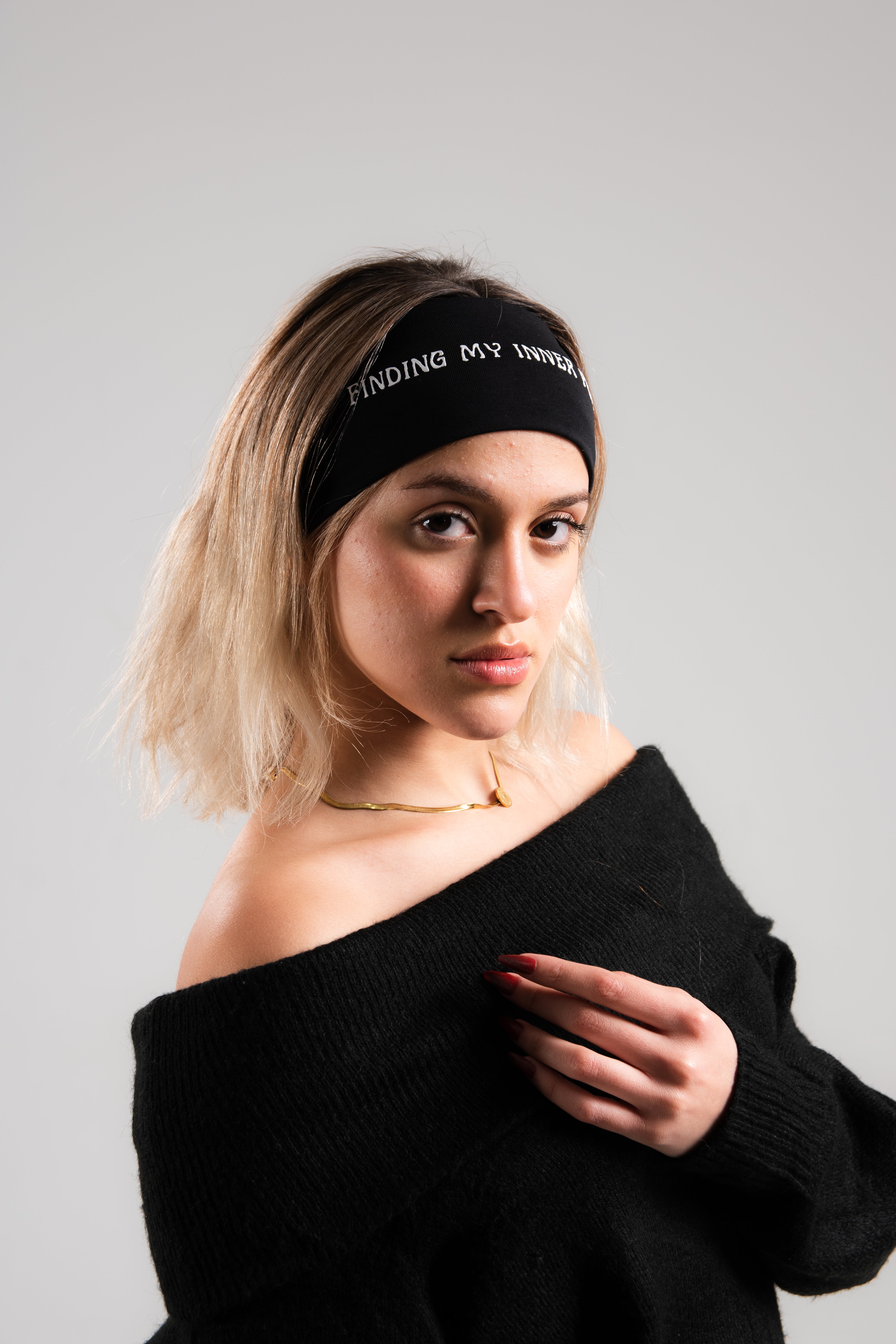 FIP Black Headband