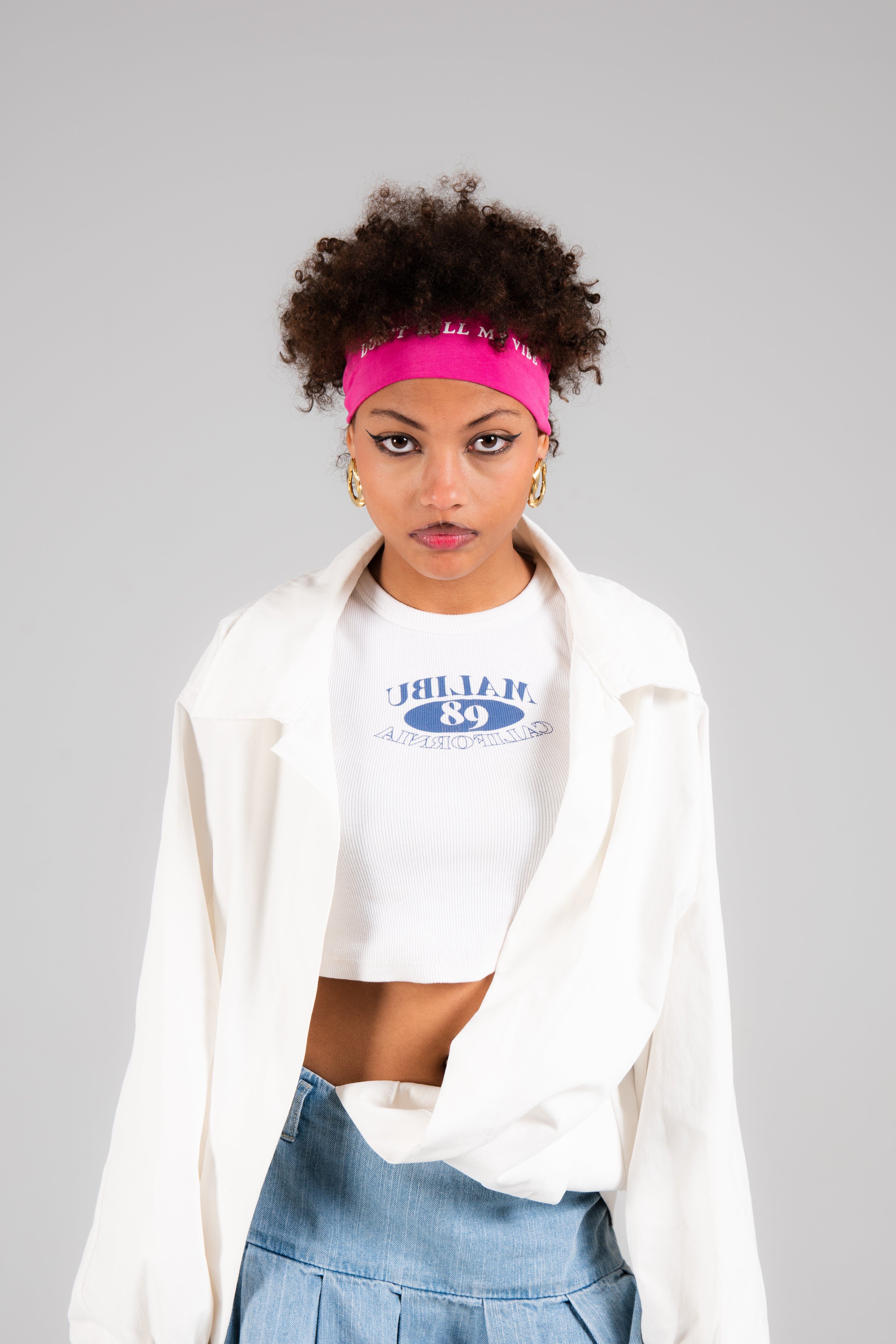 DKMV Hot Pink Thick Headband